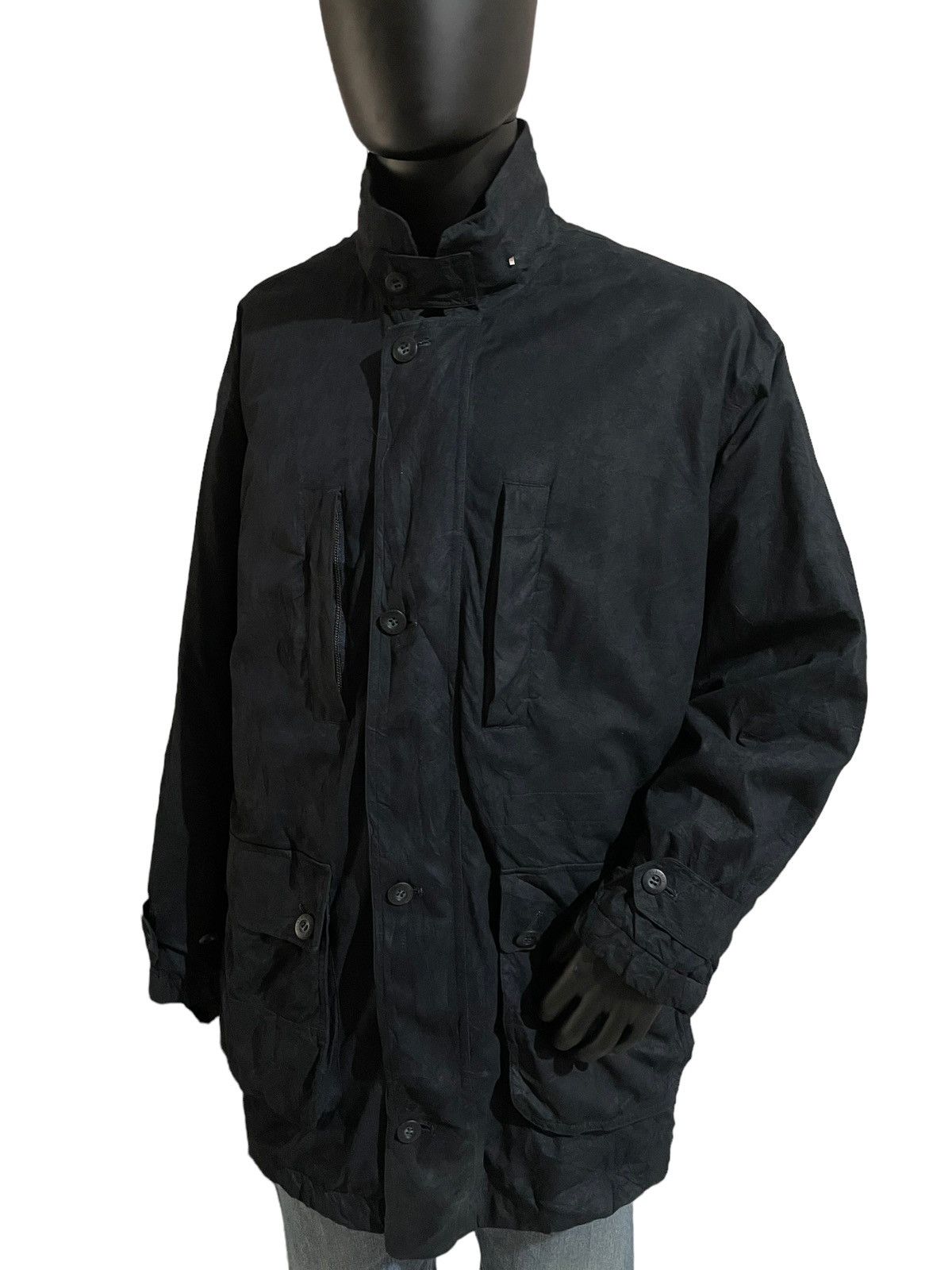 Designer × Playboy Vintage 90s Playboy Faux Suede Zip-up Hooded Jacket Size US XL / EU 56 / 4 - 3 Thumbnail