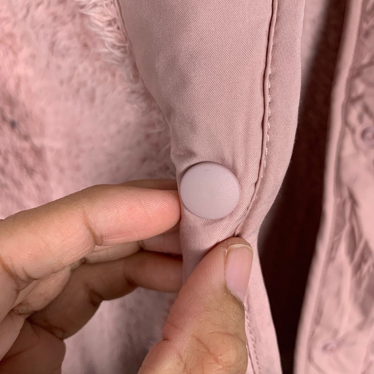 Patagonia PATAGONIA Snap Button Pink Fleece Women’s Jacket #1588-C71 Size XXL / US 16-18 / IT 52-54 - 12 Thumbnail