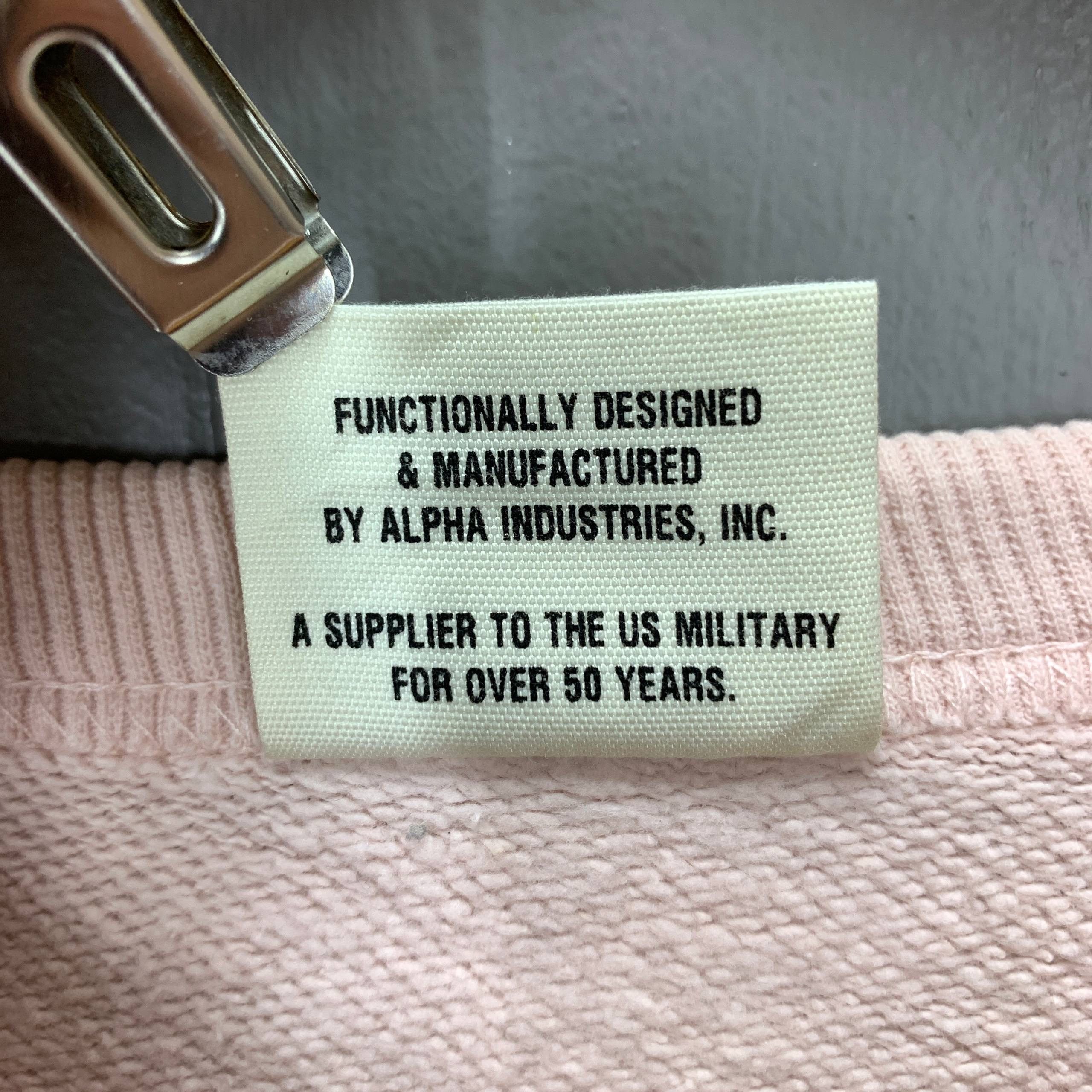 Alpha Industries ALPHA INDUSTRIES Crew Neck Sweatshirt #2580/V Size US M / EU 48-50 / 2 - 14 Thumbnail