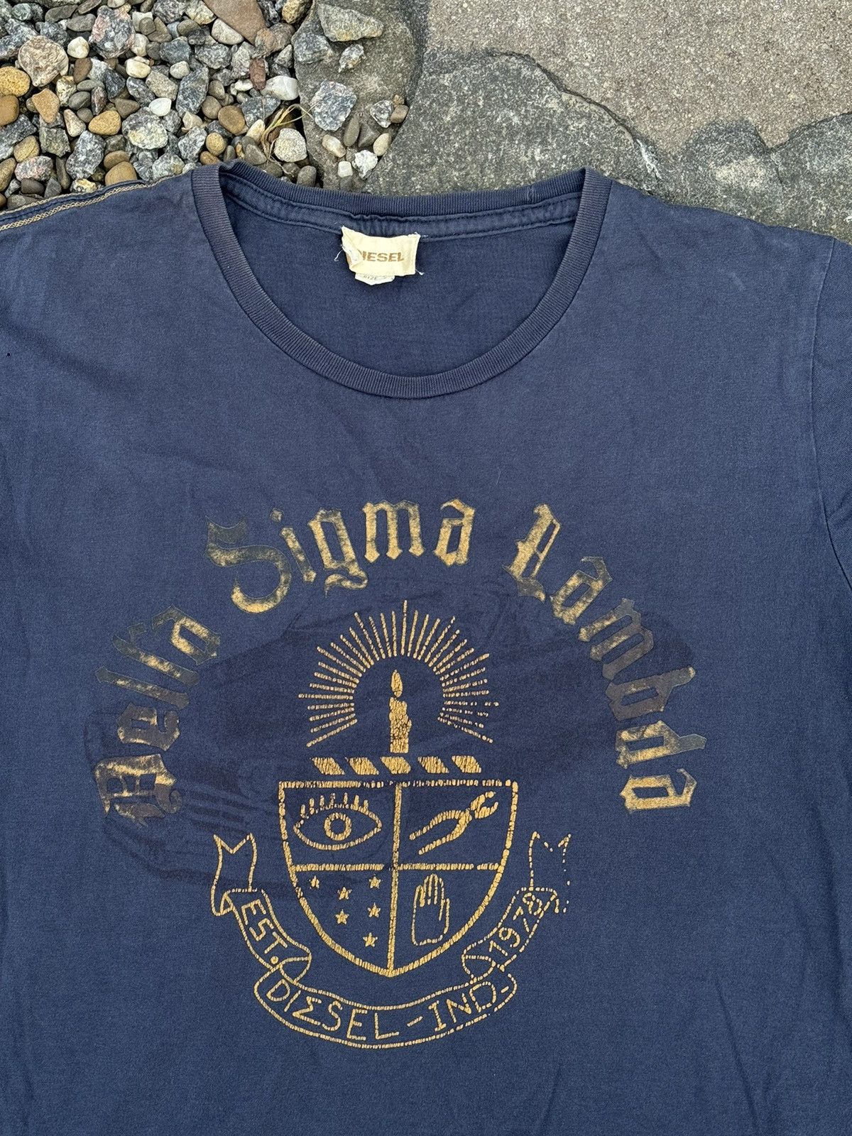 Diesel × Vintage Y2K Diesel Sigma 💪 rare t-shirt vintage American Psycho Size US S / EU 44-46 / 1 - 8 Thumbnail