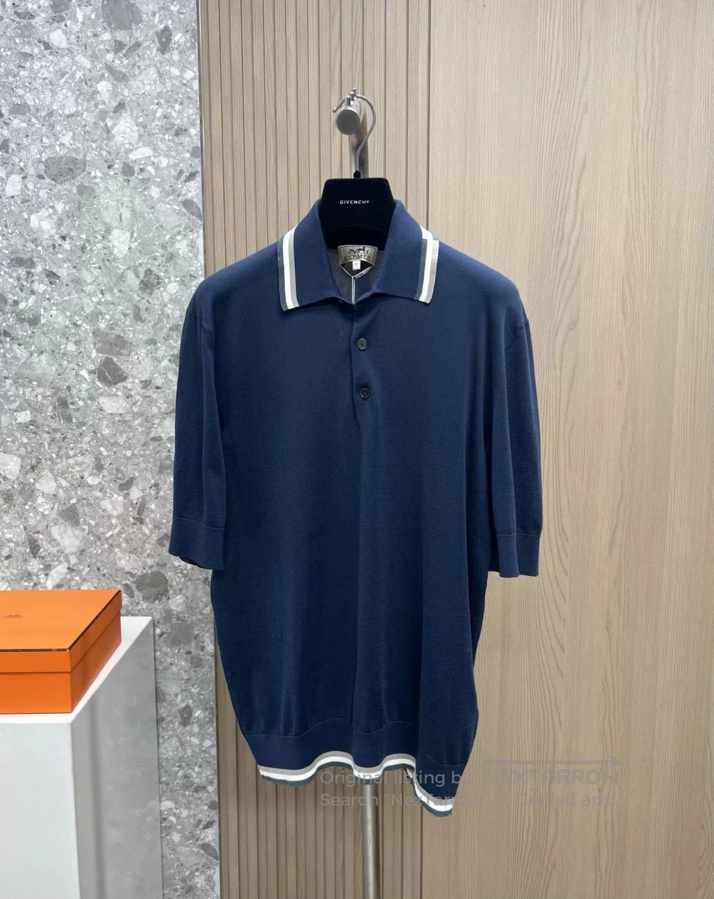 Hermes Hermes Spring Summer Cotton Knit Polo. Size US M / EU 48-50 / 2 - 1 Thumbnail