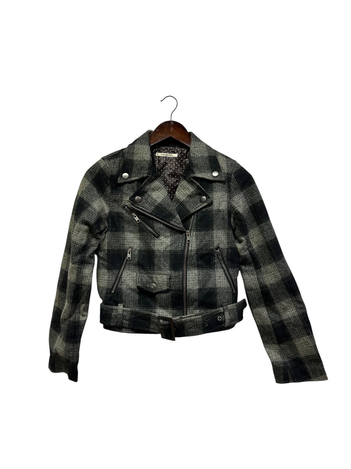 Vanquish 🔥vanquish double collar tartan jacket Size XS / US 0-2 / IT 36-38 - 1 Thumbnail