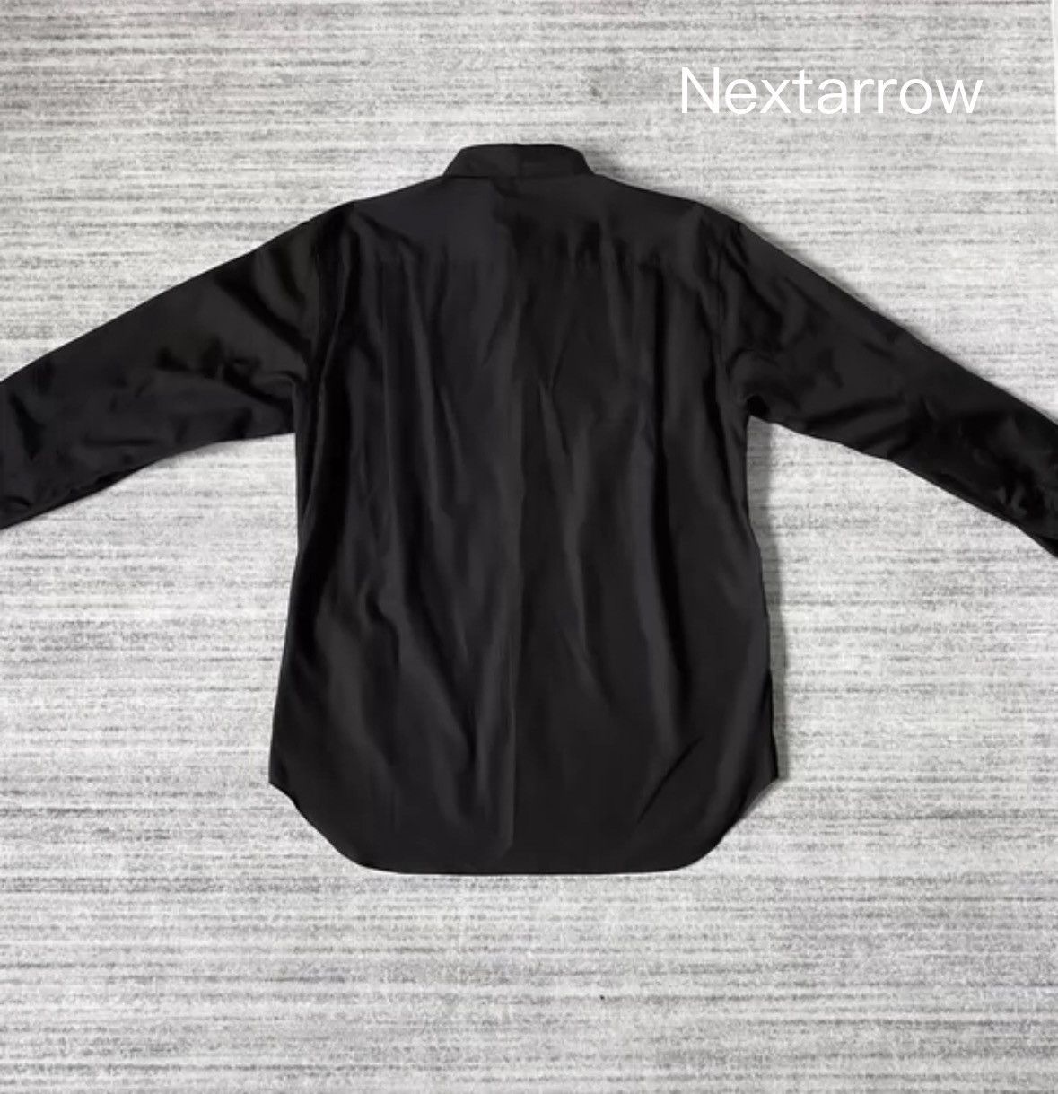 archive volume neck blouson black お兄 y2k archive volume neck blouson black お兄 y2k