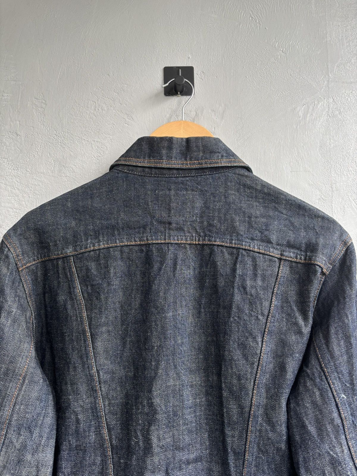 W&LT W&LT 90s raw denim bolts jacket Size US M / EU 48-50 / 2 - 8 Thumbnail