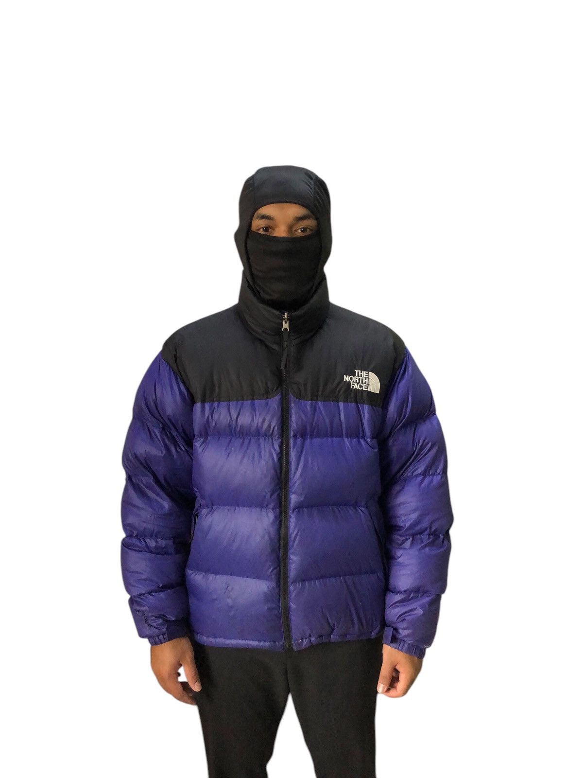 The North Face Vintage 90s The North Face Puffer Jacket Free Balaclava Mask Size US L / EU 52-54 / 3 - 2 Thumbnail