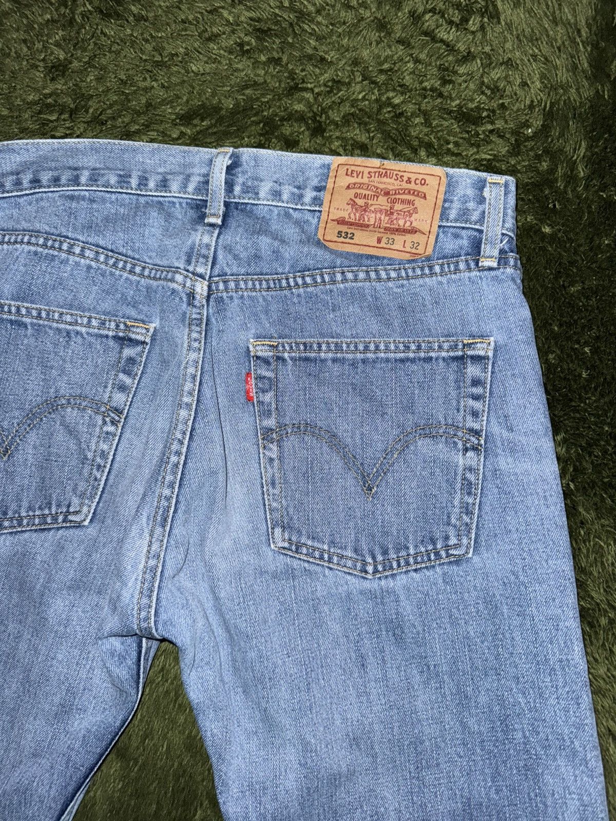 Levi's [33x32] Levi’s 532 Japan Release Vintage Wash Denim Pants Size US 33 - 9 Thumbnail