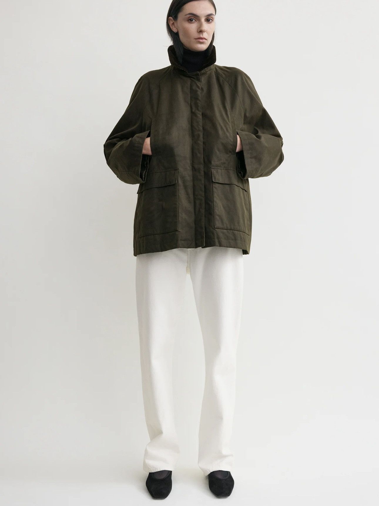 Toteme Toteme Country jacket in forest size32 XXS Size XXS / US 00 / IT 34 - 3 Thumbnail