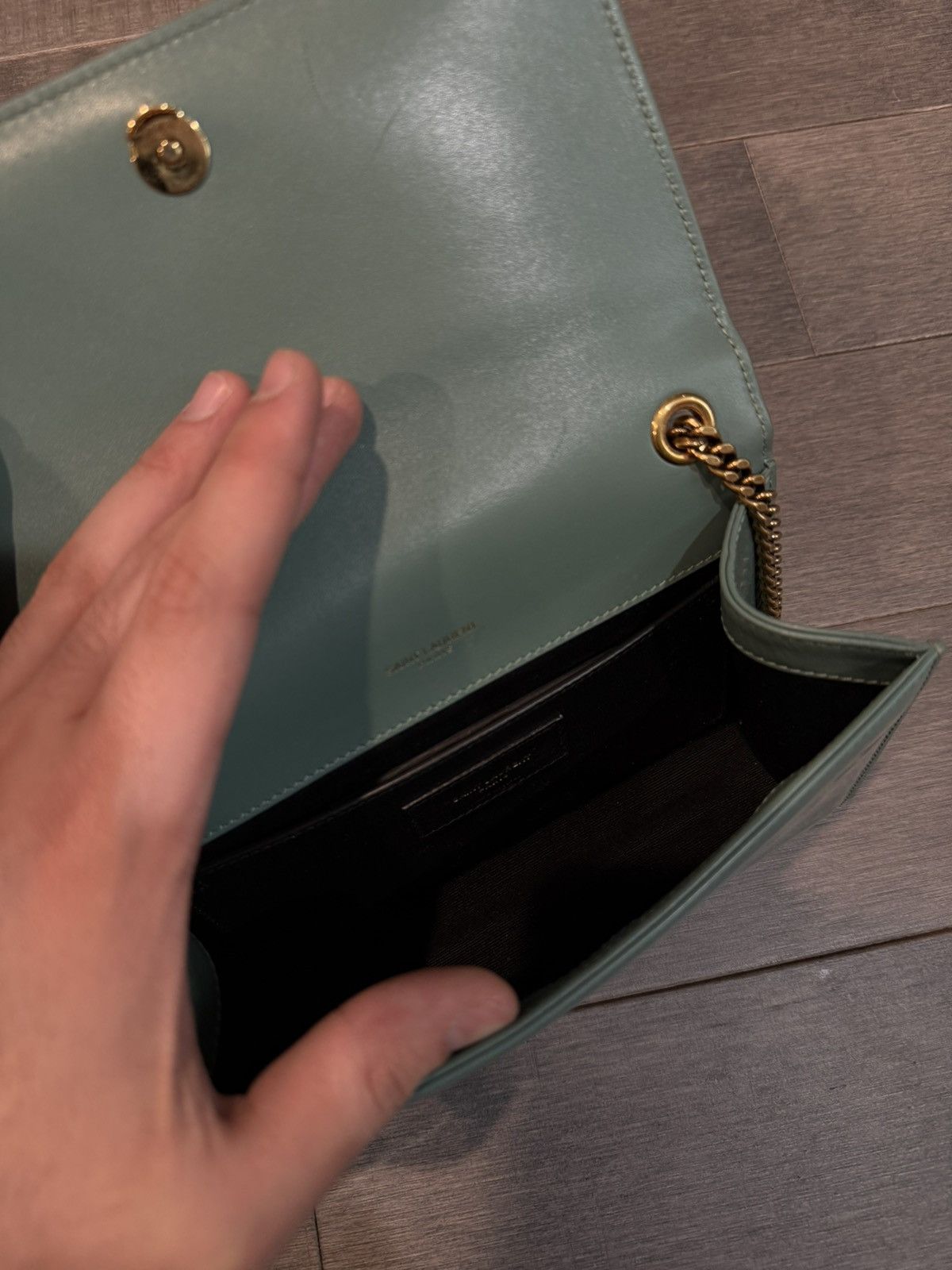 Yves Saint Laurent YSL saint Laurent mint bag Size ONE SIZE - 4 Thumbnail