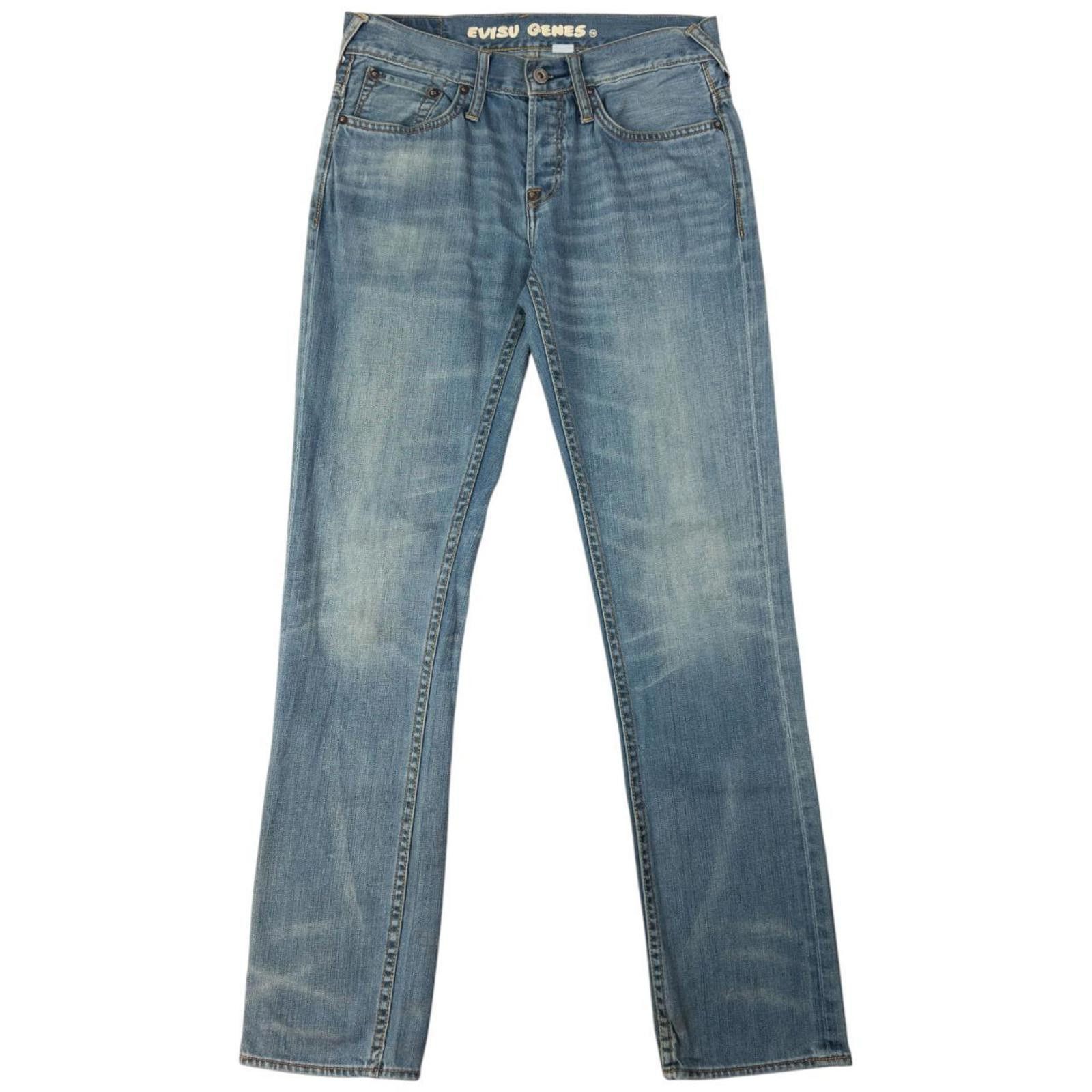 Evisu Vintage Evisu Double Gull Japanese Denim Jeans Size W31 Size US 31 - 3 Thumbnail