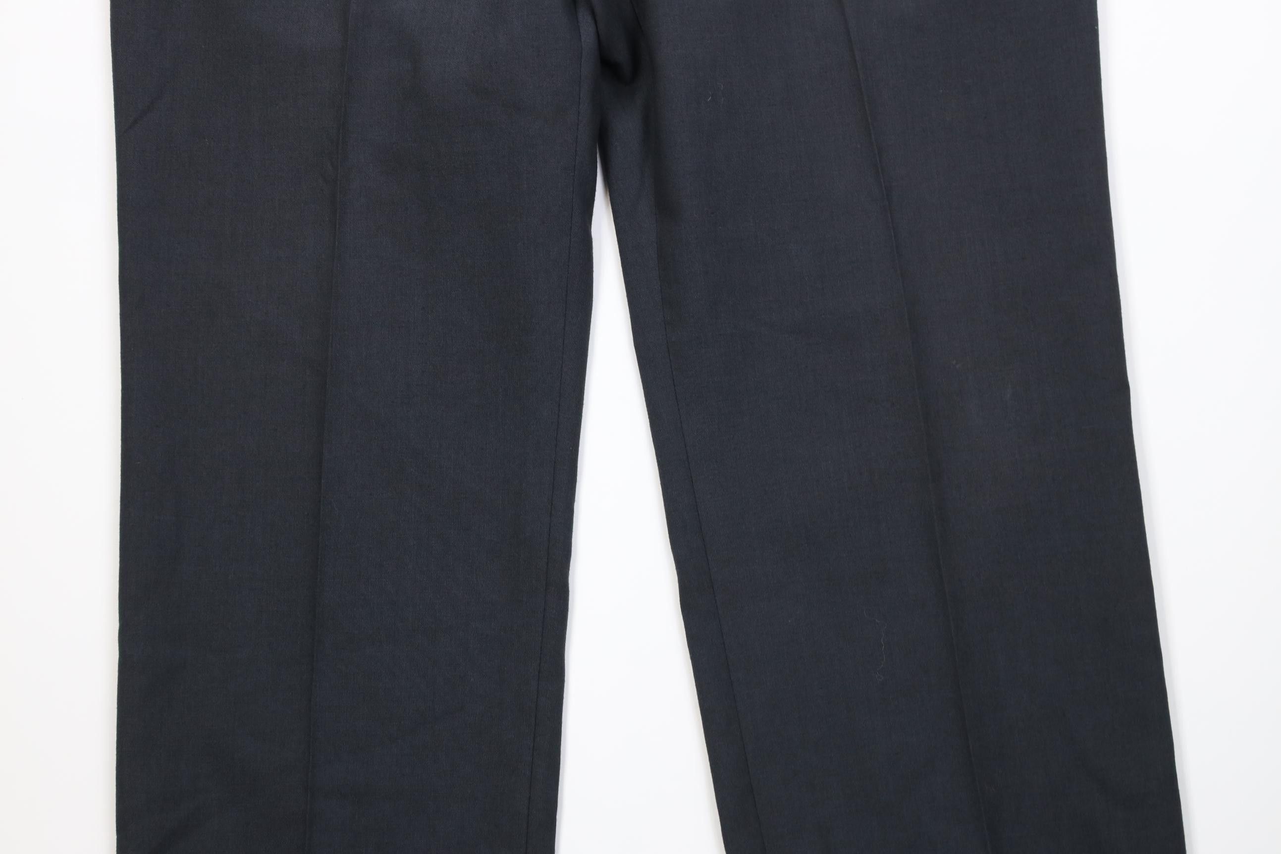 Vintage Vintage 90s Streetwear Blend Knit Wide Leg Chino Pants Size US 38 / EU 54 - 3 Thumbnail