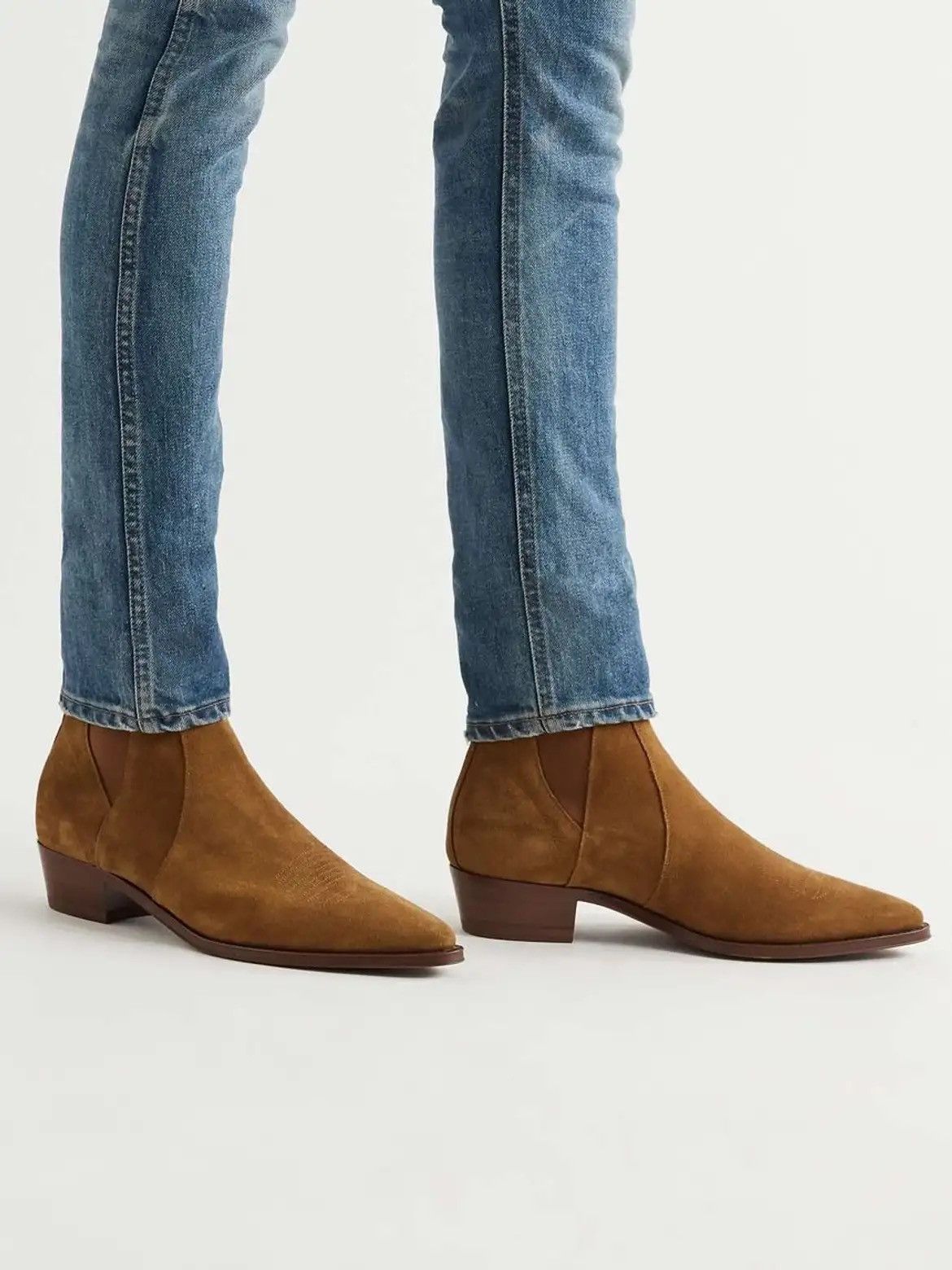 Celine × Hedi Slimane FW20 Camargue Western Chelsea Boots sz40/41.5 Size US 8.5 / EU 41-42 - 10 Thumbnail