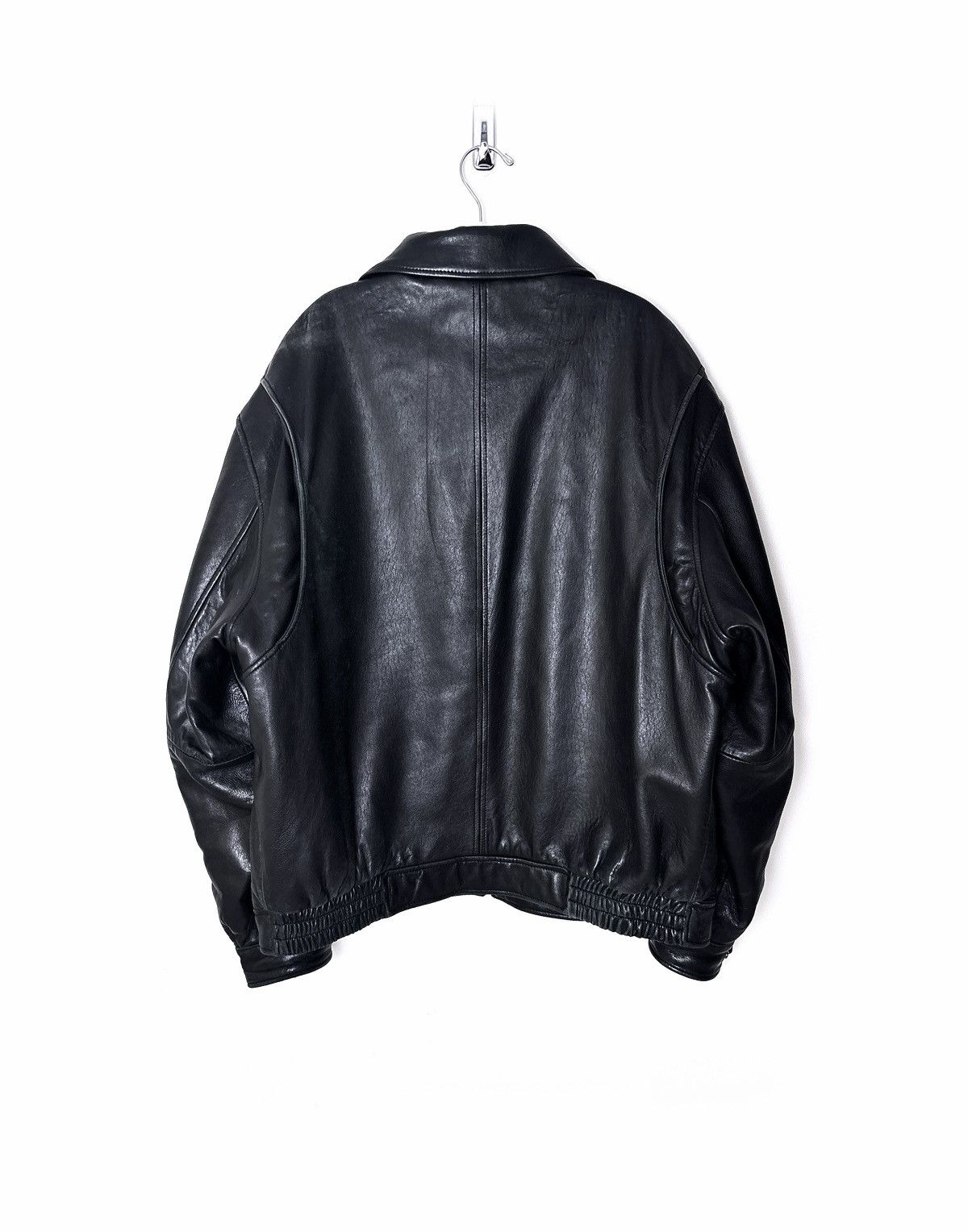 Roundtree & Yorke Roundtree & Yorke Lambskin Leather Jacket Size US XL / EU 56 / 4 - 2 Thumbnail