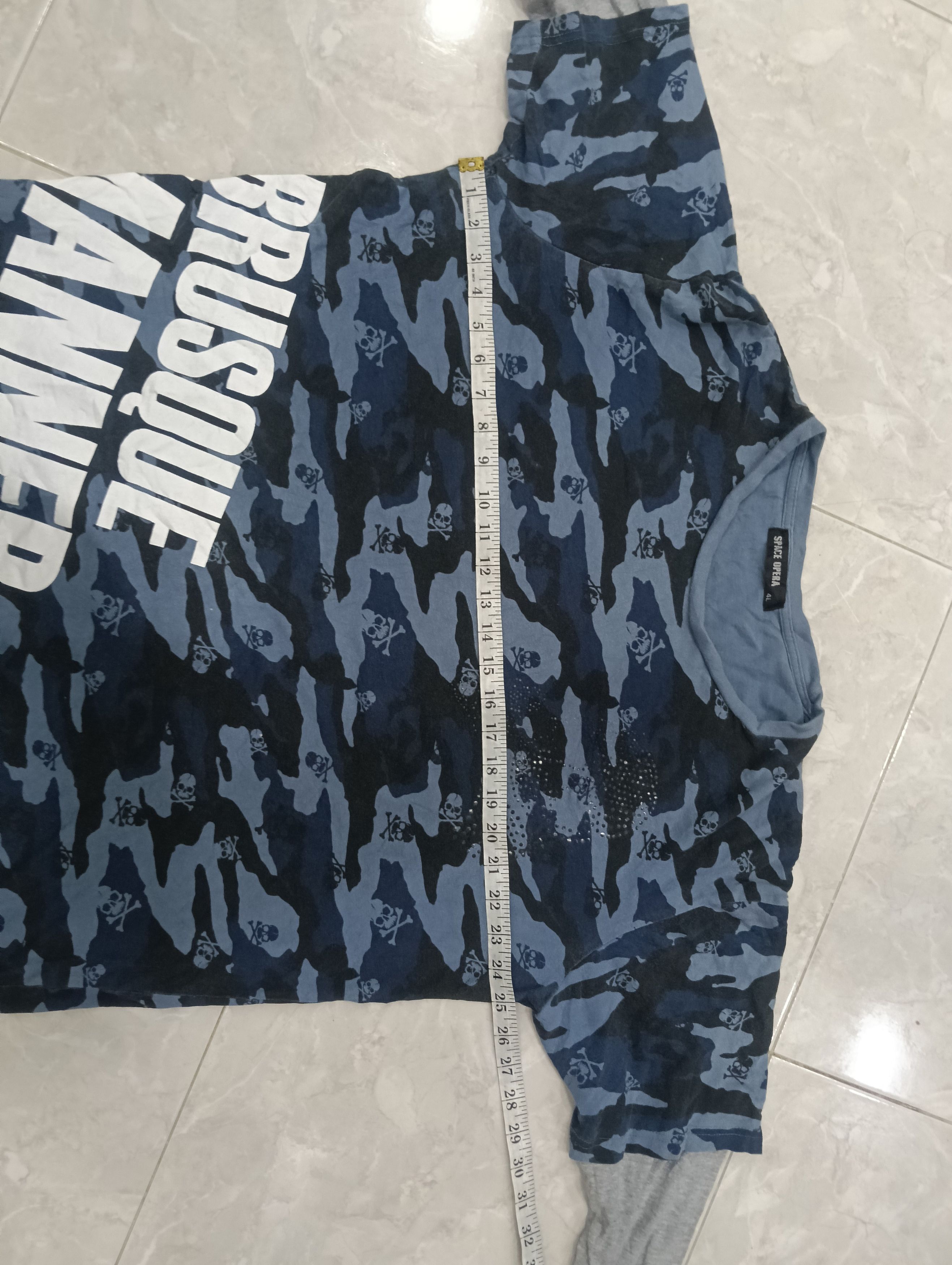 Hysteric Glamour Space Opera Japanese Skull Camo Size US XXL / EU 58 / 5 - 10 Thumbnail
