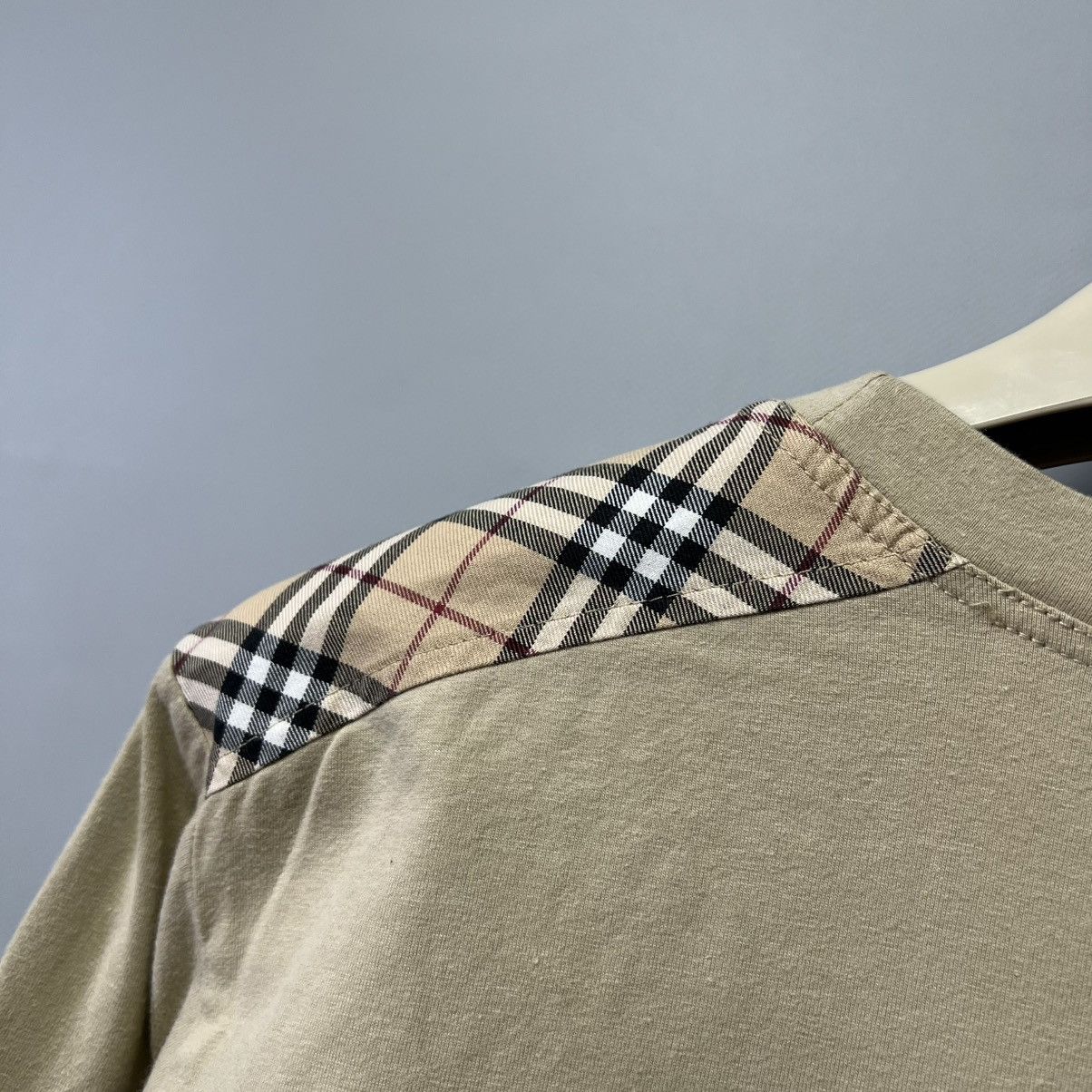 Burberry Burberry Vintage Beige Long Sleeve t shirt nova check Size US M / EU 48-50 / 2 - 14 Thumbnail