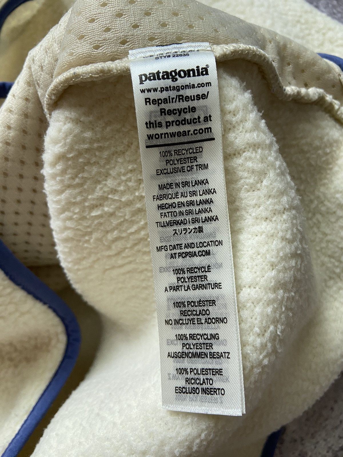 Patagonia PATAGONIA TEDDY FLEECE JACKET SWEATER GORPCORE STYLE Size US M / EU 48-50 / 2 - 5 Thumbnail