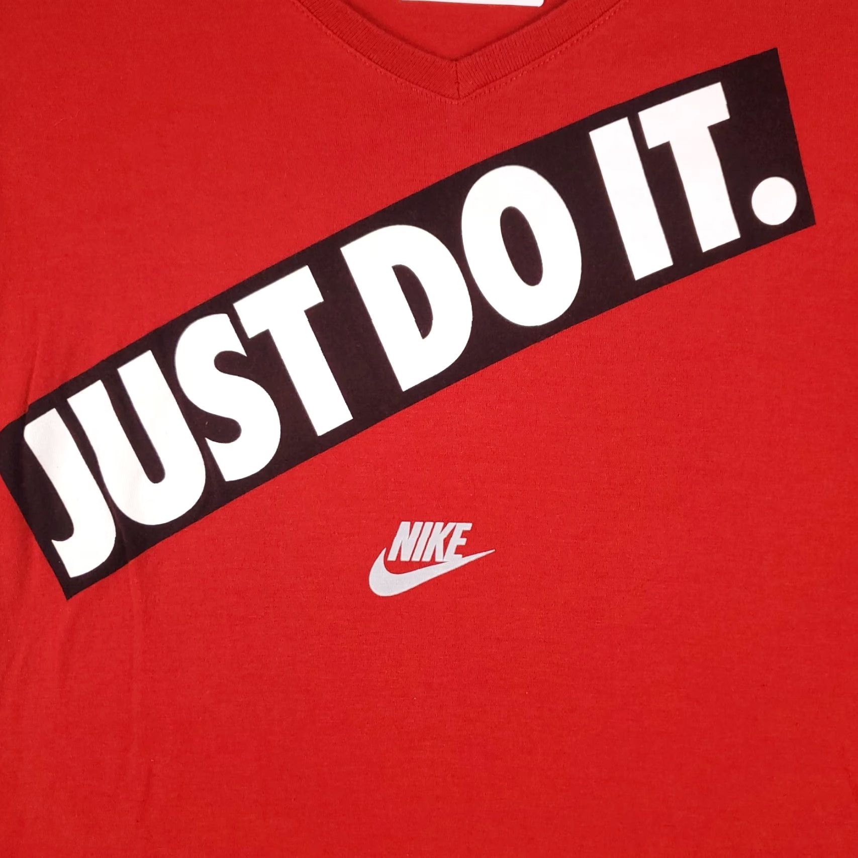 Nike Nike Women's T-Shirt XS Red Casual Short Sleeve Crew Neck Sports Activewear Size XS / US 0-2 / IT 36-38 - 2 Thumbnail