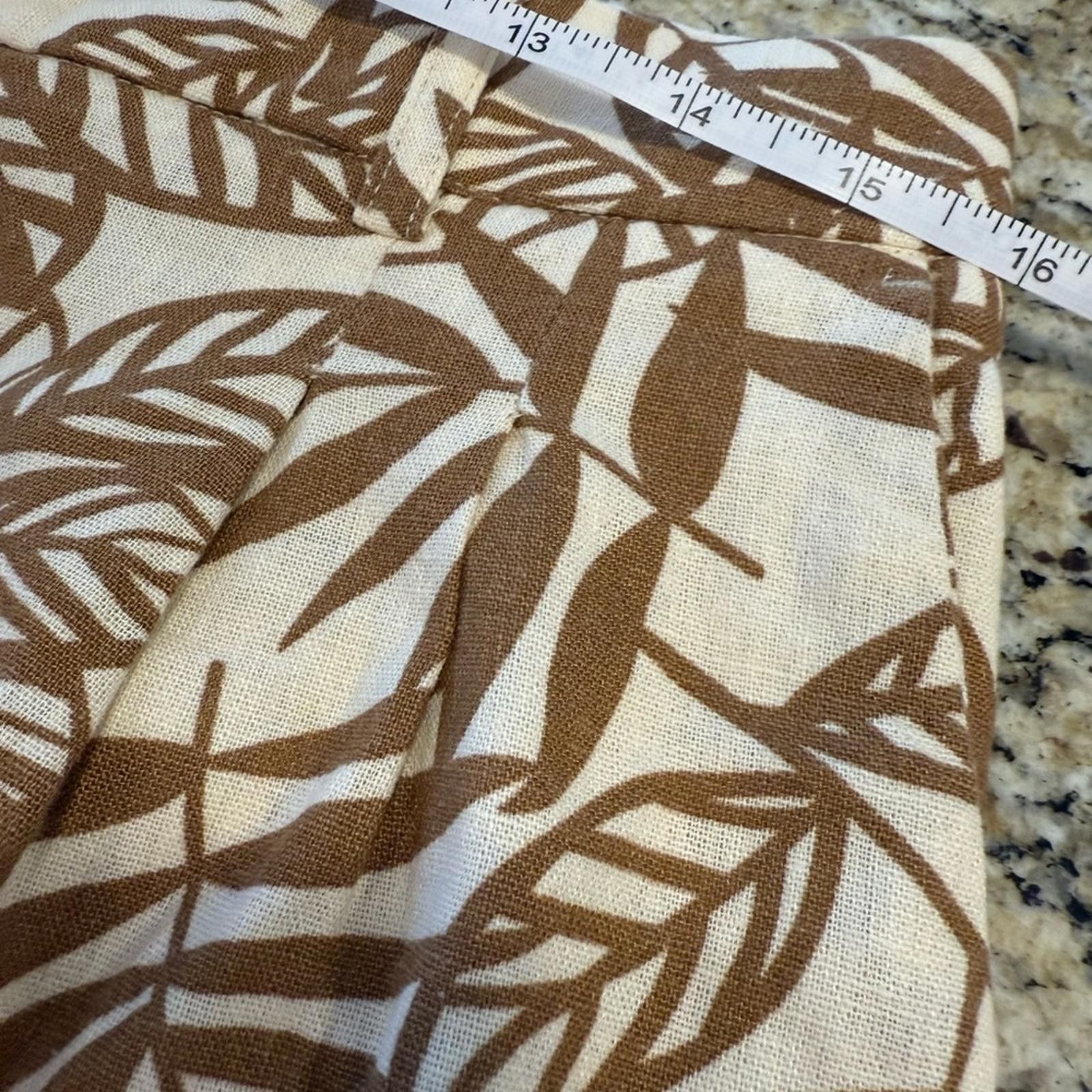 Other House of Harlow 1960 tropical linen pants SZ 10 FLAW Size 30" / US 8 / IT 44 - 10 Thumbnail