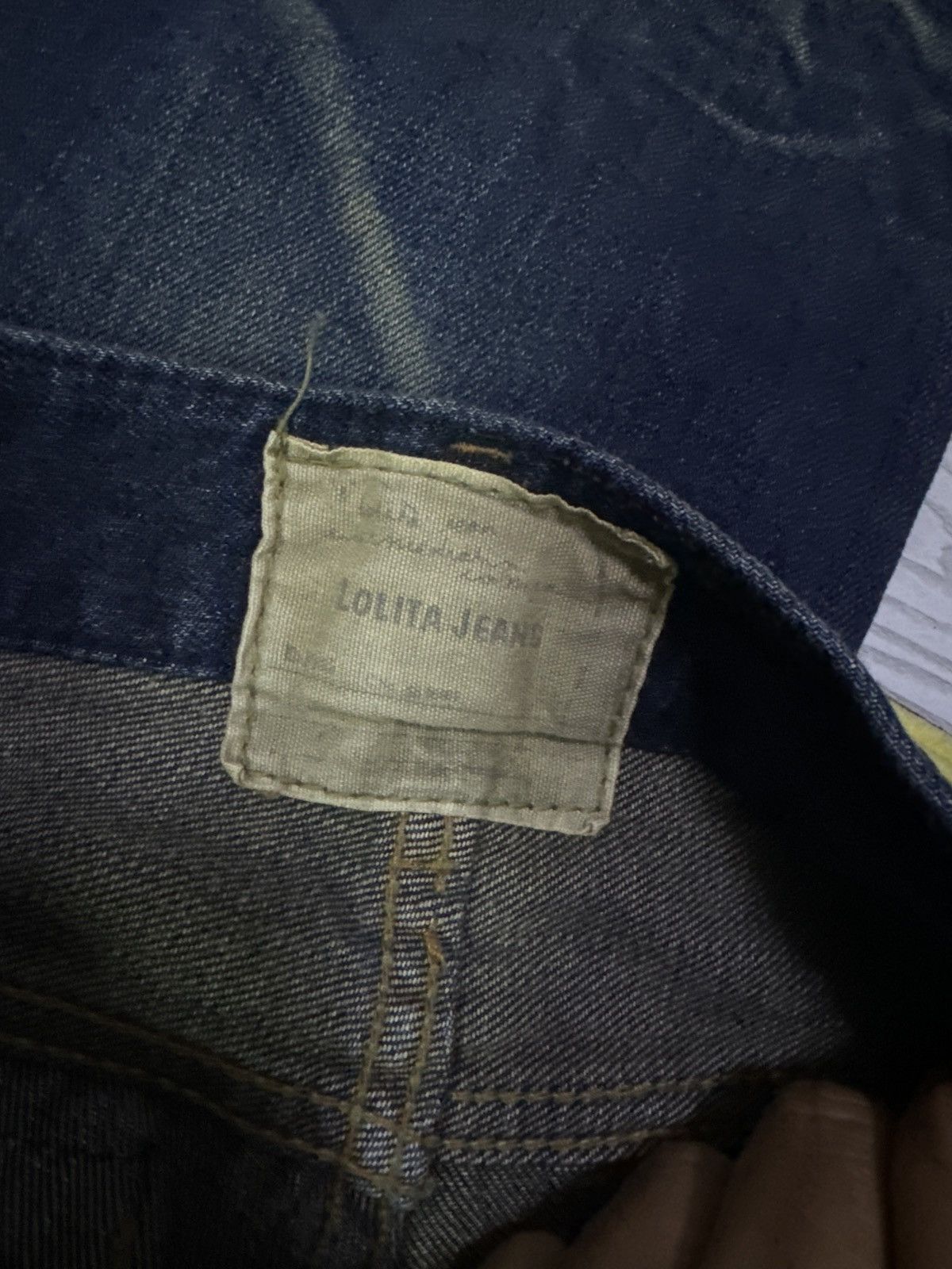 LOLITA JEANS MUDWASH ACID WASH DENIM JEANS