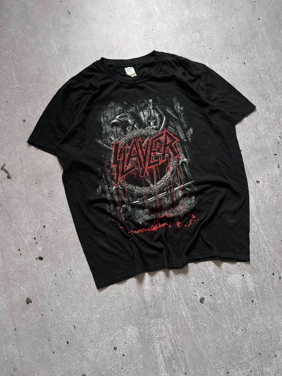 Slayer Very Rare Vintage T-Shirt From Slayer Black Eagle Size L Y2K Size US L / EU 52-54 / 3 - 5 Thumbnail