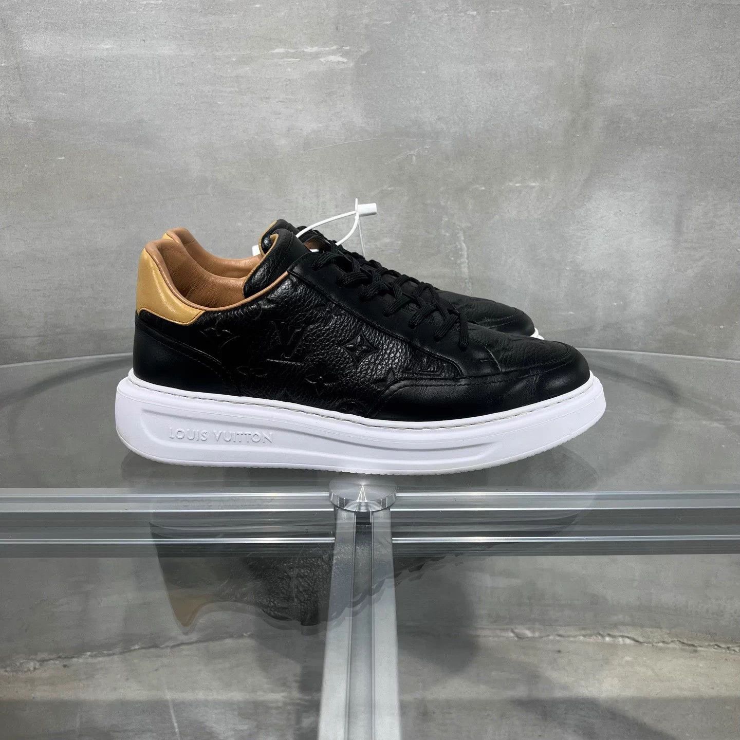 Louis Vuitton LV Beverly Hills embossed skate shoes Black UK7/41 Size US 7.5 / EU 40-41 - 4 Thumbnail