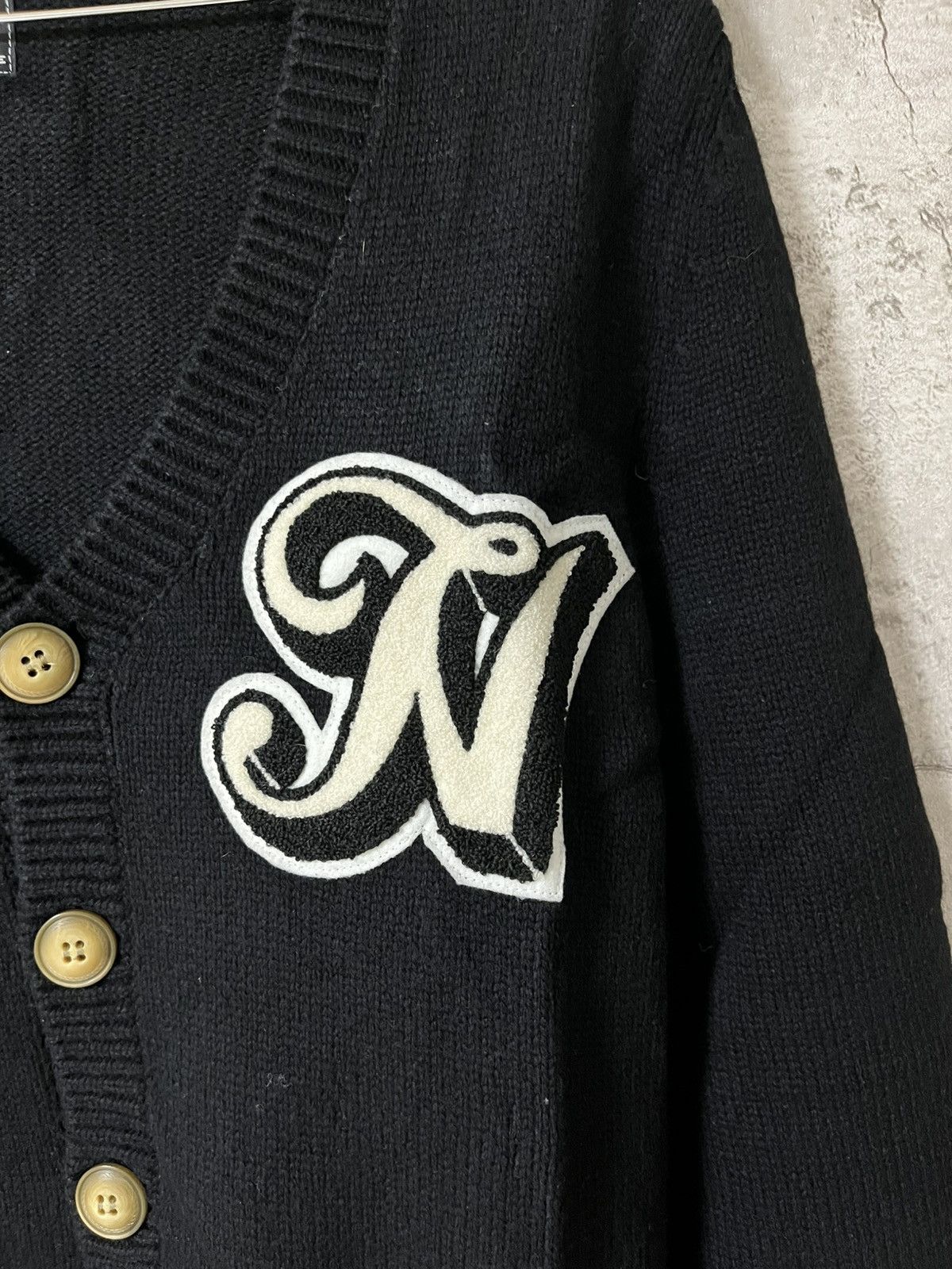 Number (N)ine Number Nine Wappen Cardigan Size US M / EU 48-50 / 2 - 2 Thumbnail
