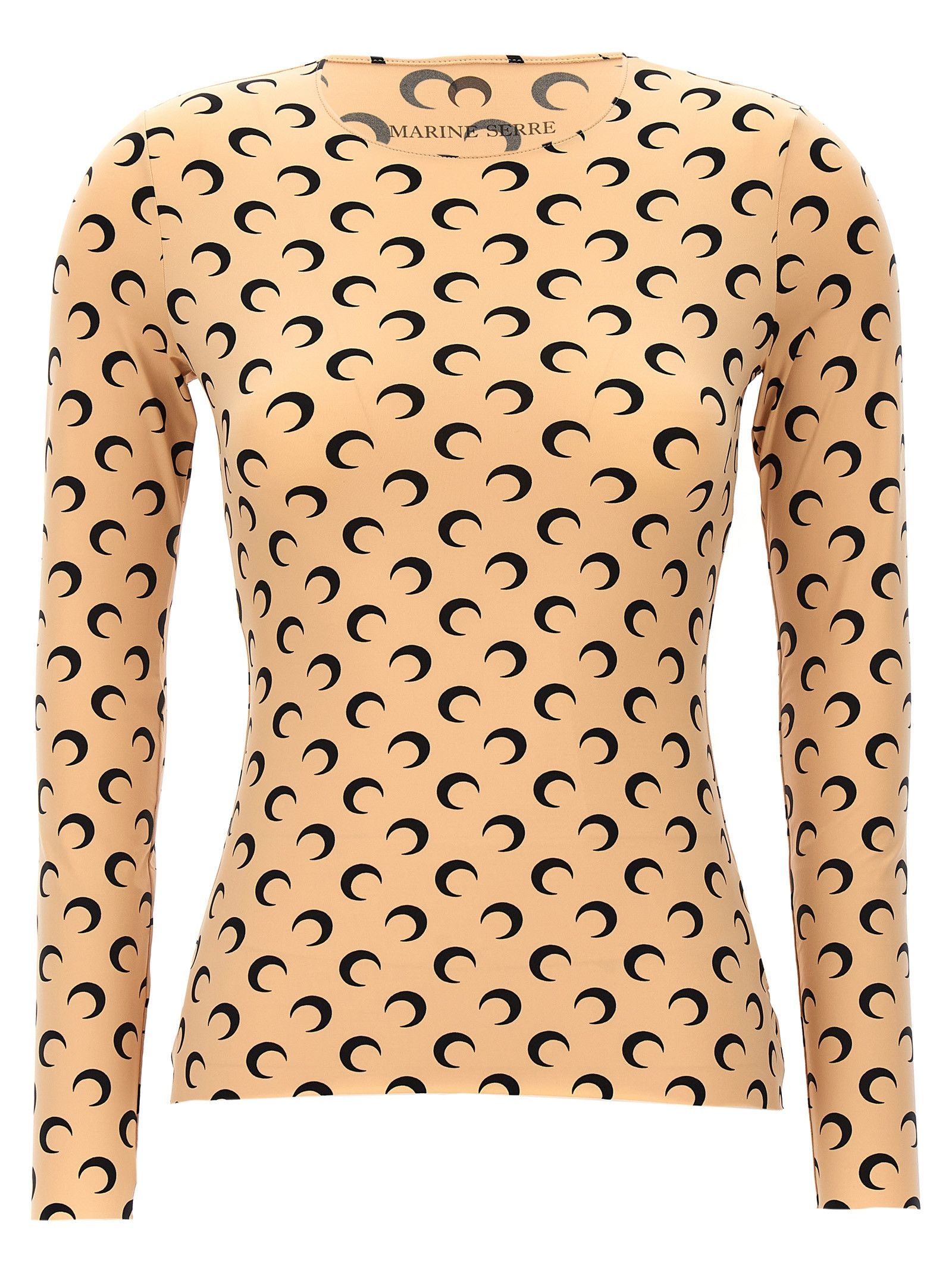 Marine Serre 'Moon Printed Jersey' Top Size XS / US 0-2 / IT 36-38 - 1 Thumbnail