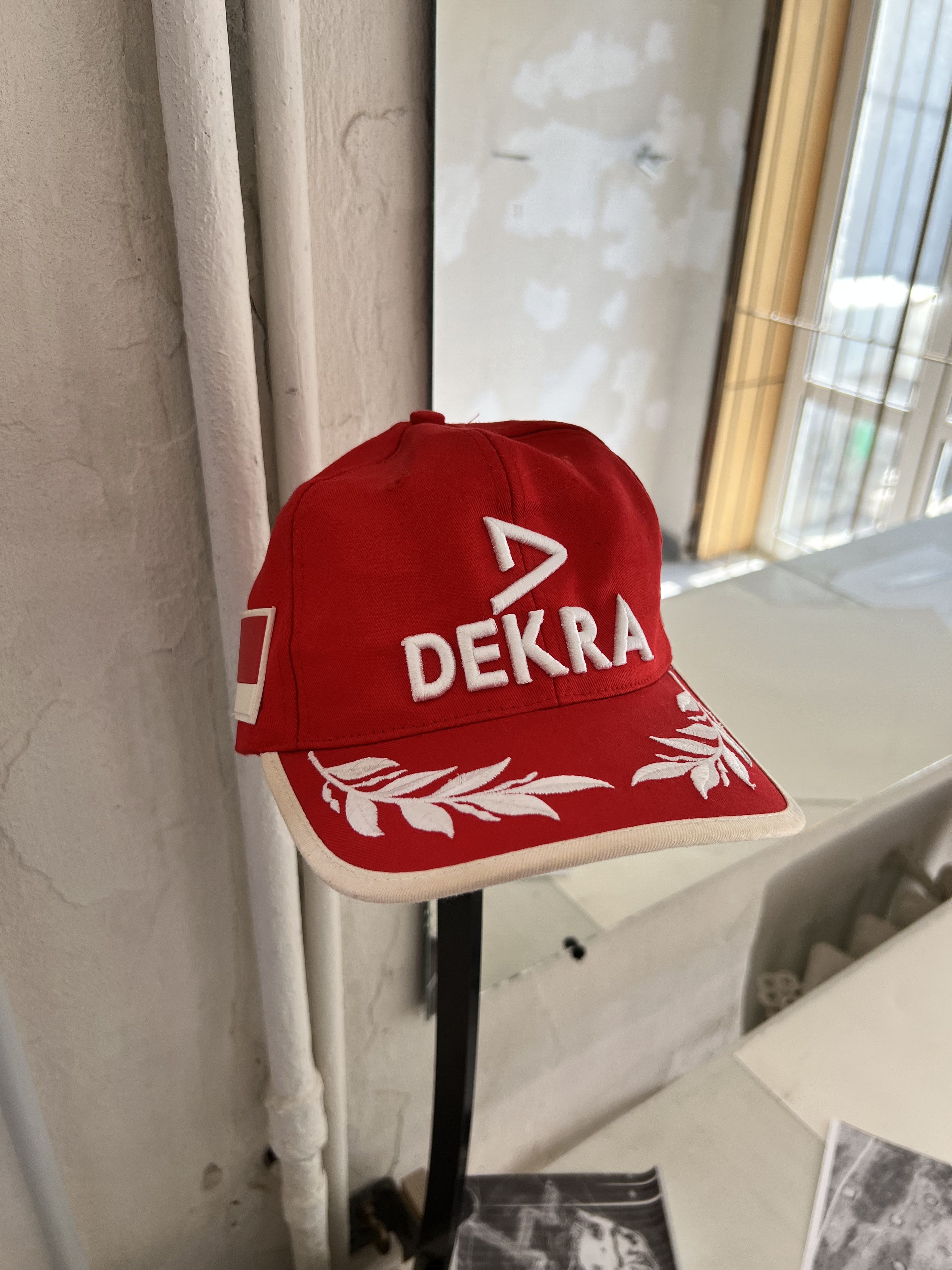Ferrari Ferrari Schumacher Vintage Wreath Racing Cap 1990s Size ONE SIZE - 4 Thumbnail