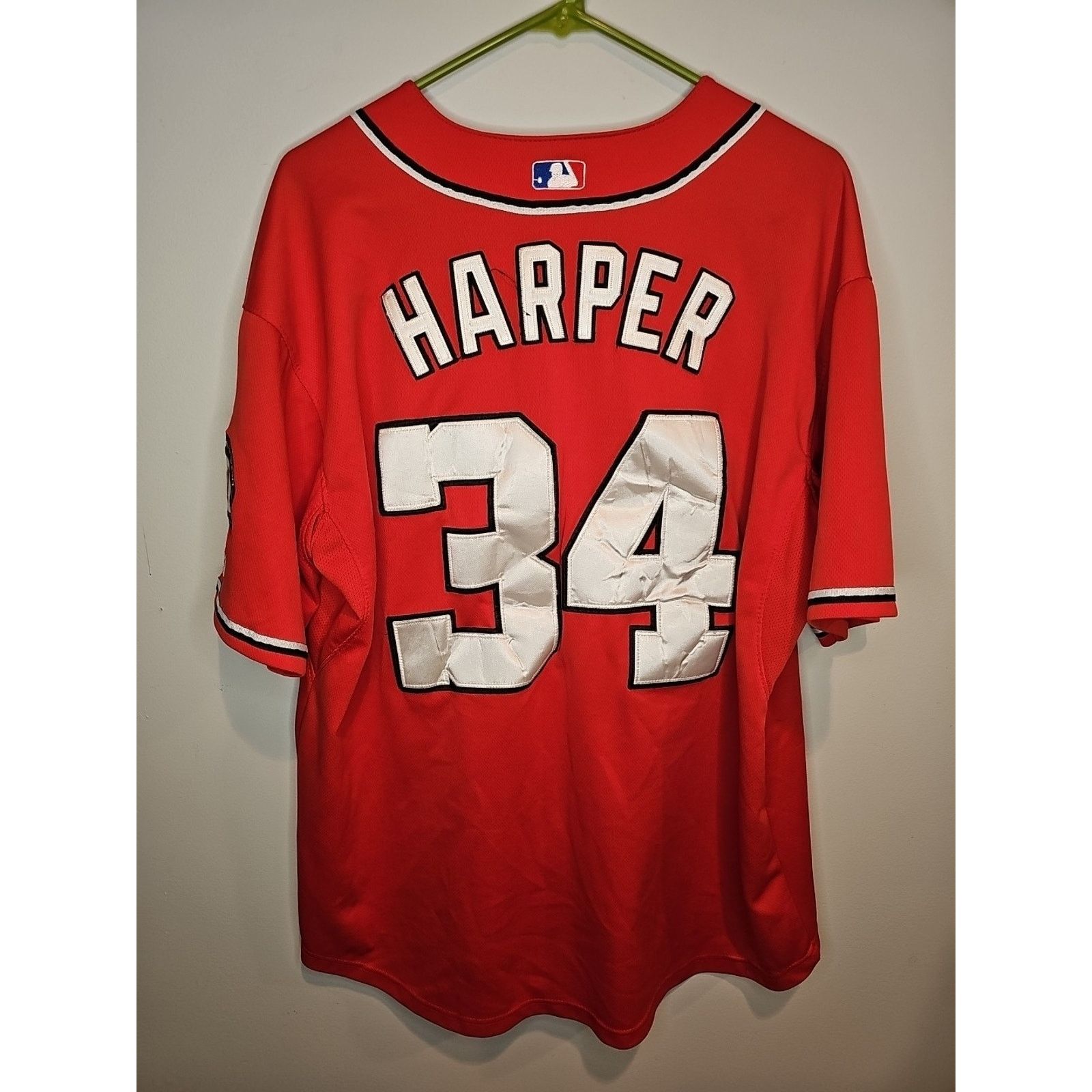 Majestic Majestic Bryce Harper Washington Nationals Jersey Sz 50 MLB Size US XXL / EU 58 / 5 - 7 Thumbnail