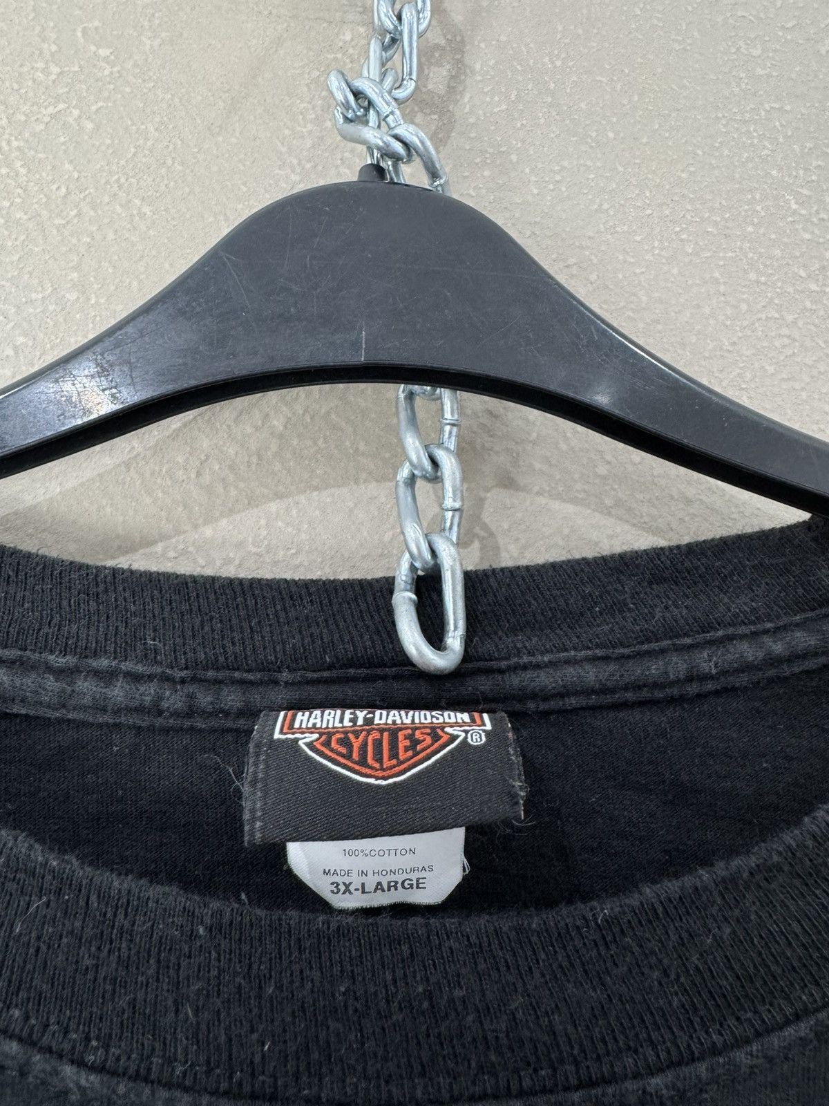 Harley Davidson Vintage Harley Davidson Tshirt 3D Emblem skull tee rare Size US XXL / EU 58 / 5 - 4 Thumbnail