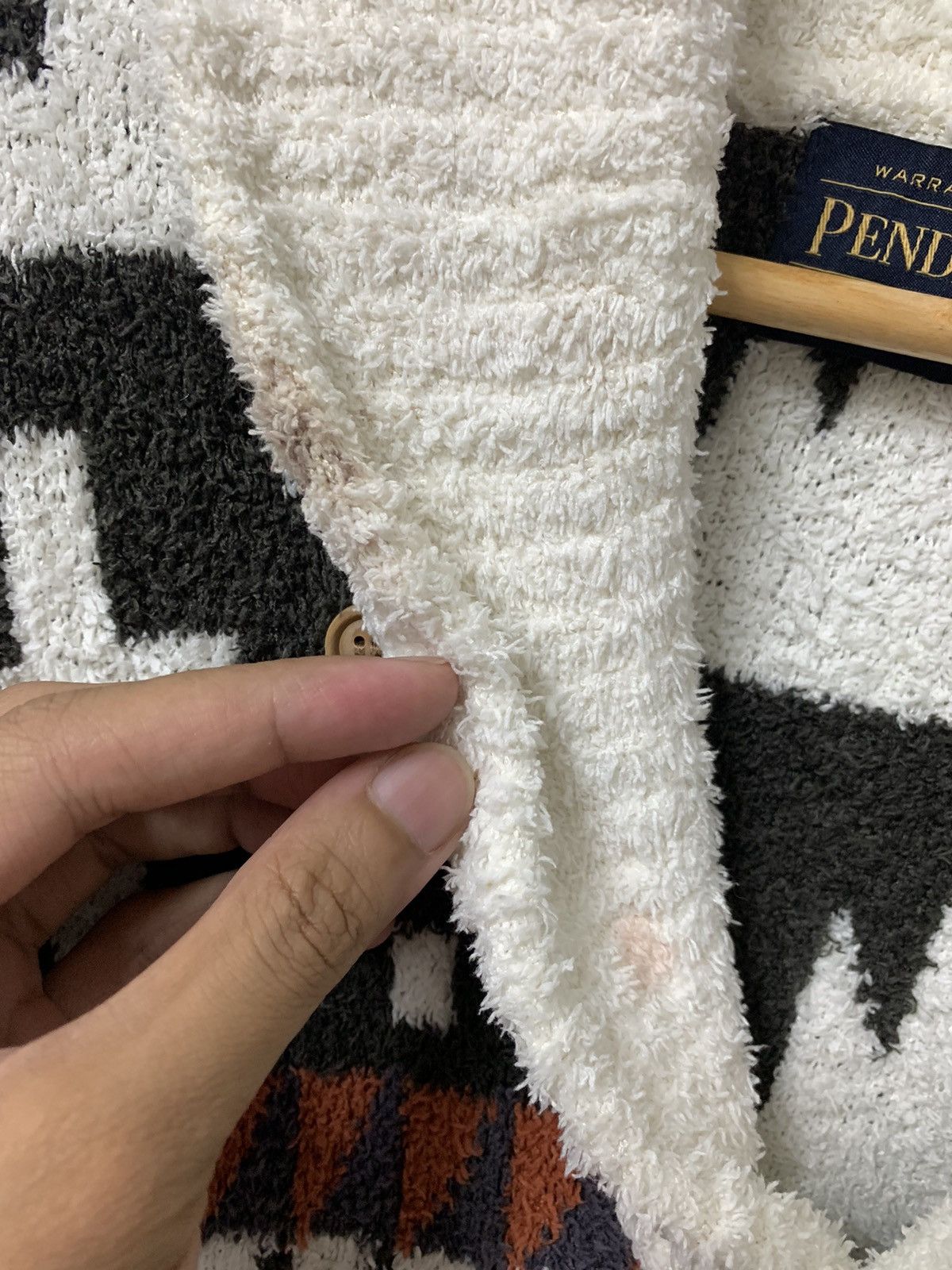 Japanese Brand × Pendleton Pendelton wool cardigan Size US L / EU 52-54 / 3 - 11 Thumbnail