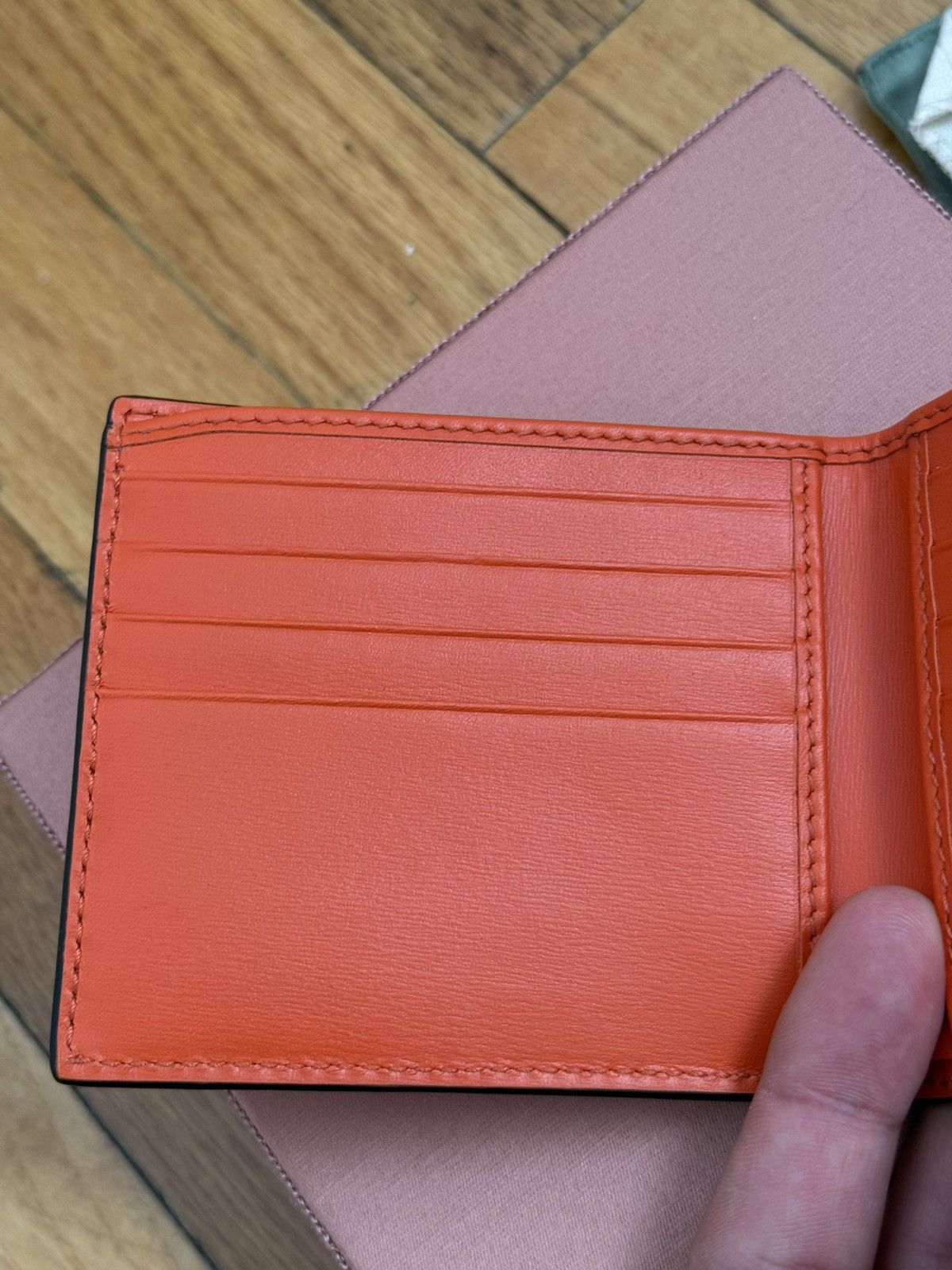 Gucci Gucci Real Crocodile Bifold Wallet Size ONE SIZE - 5 Thumbnail