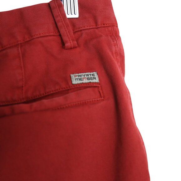 Vintage Vintage Private Member Chino Pants Striking Coral Salmon Red Size US 32 / EU 48 - 5 Thumbnail
