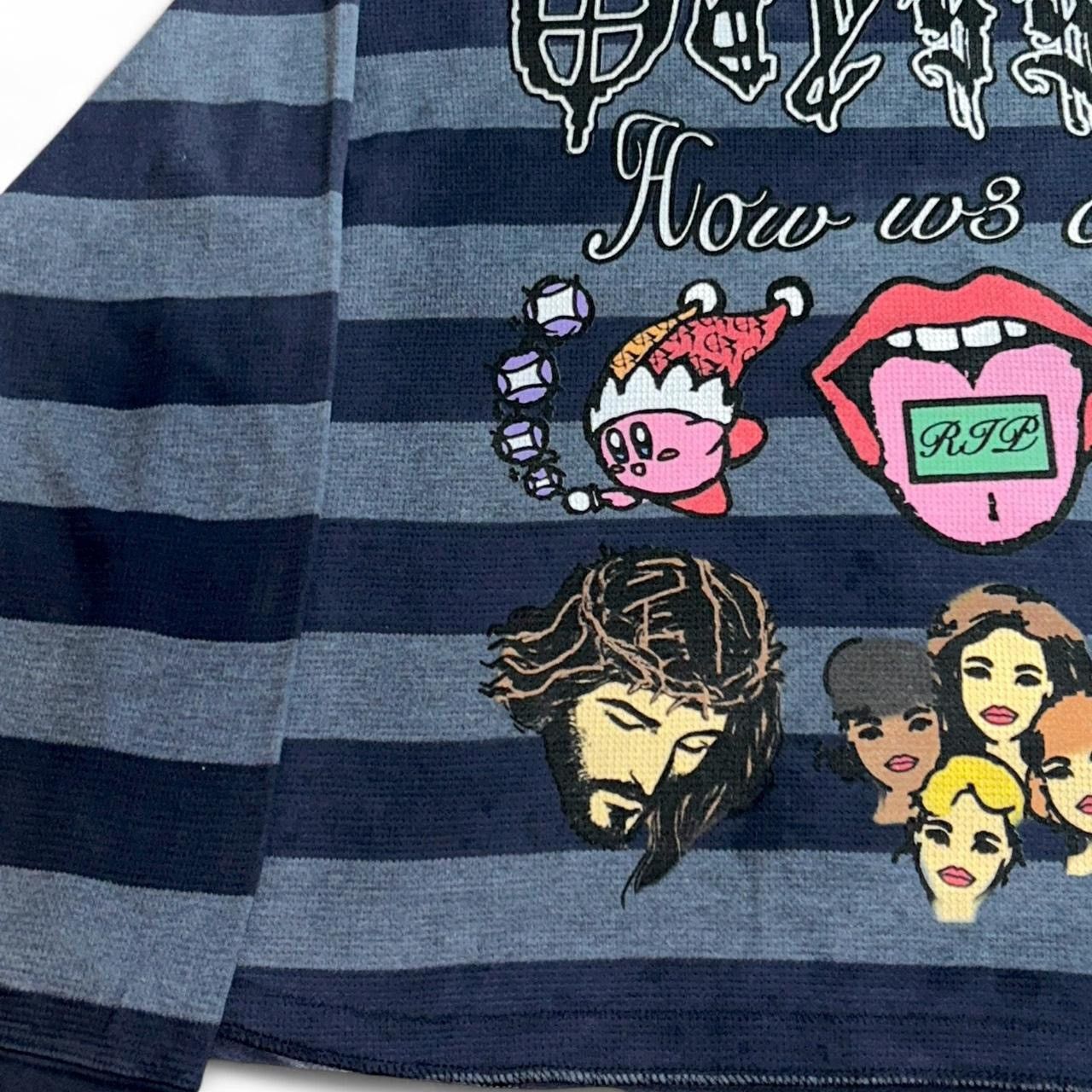 Other Odyss3y 1 of 1 “HOW W3 COP3” vintage thermal tee Size US XL / EU 56 / 4 - 2 Thumbnail