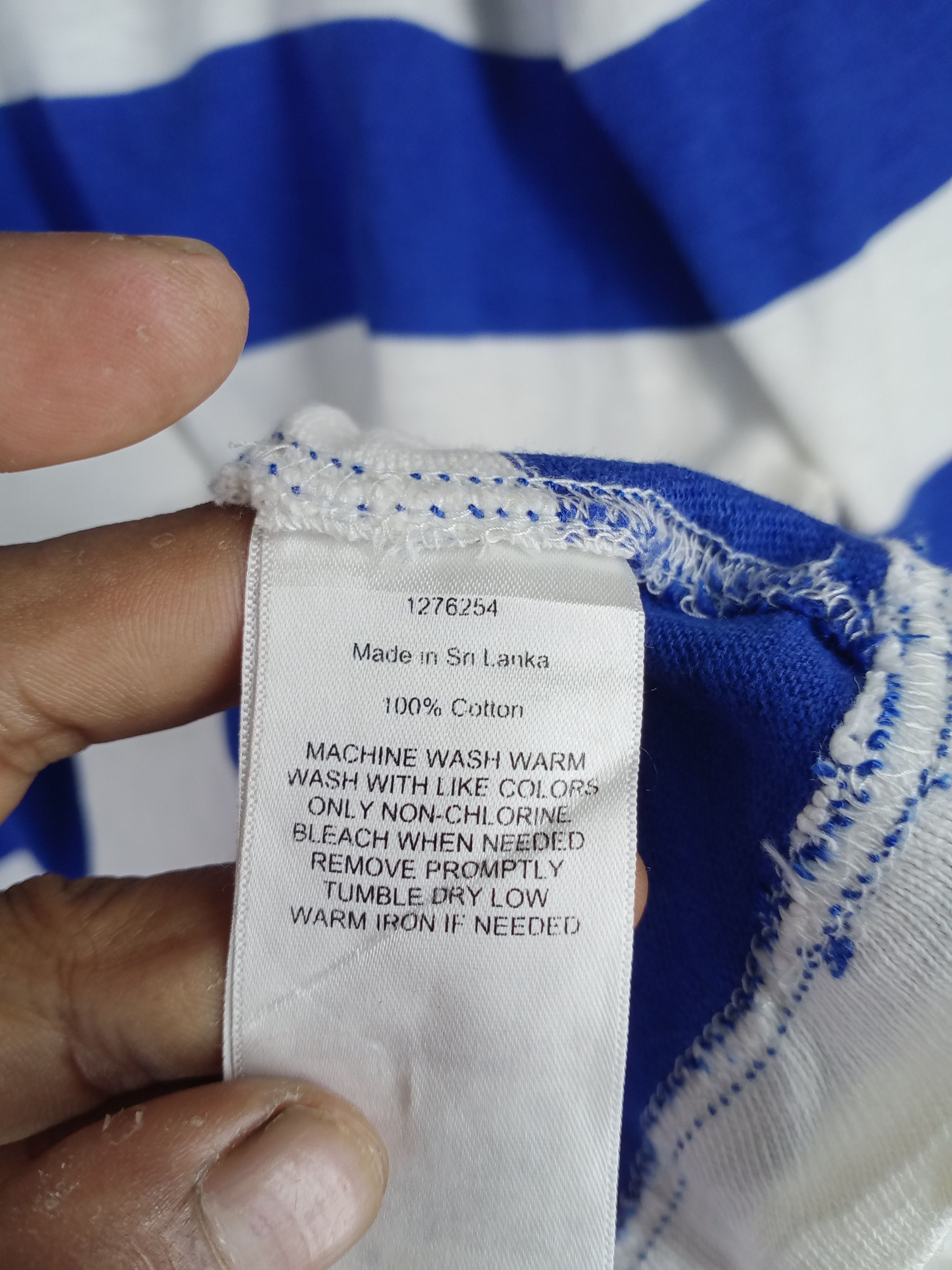 Polo Ralph Lauren Rare Vintage Polo Ralph Lauren Striped Long Sleeve Polo Size US M / EU 48-50 / 2 - 9 Thumbnail