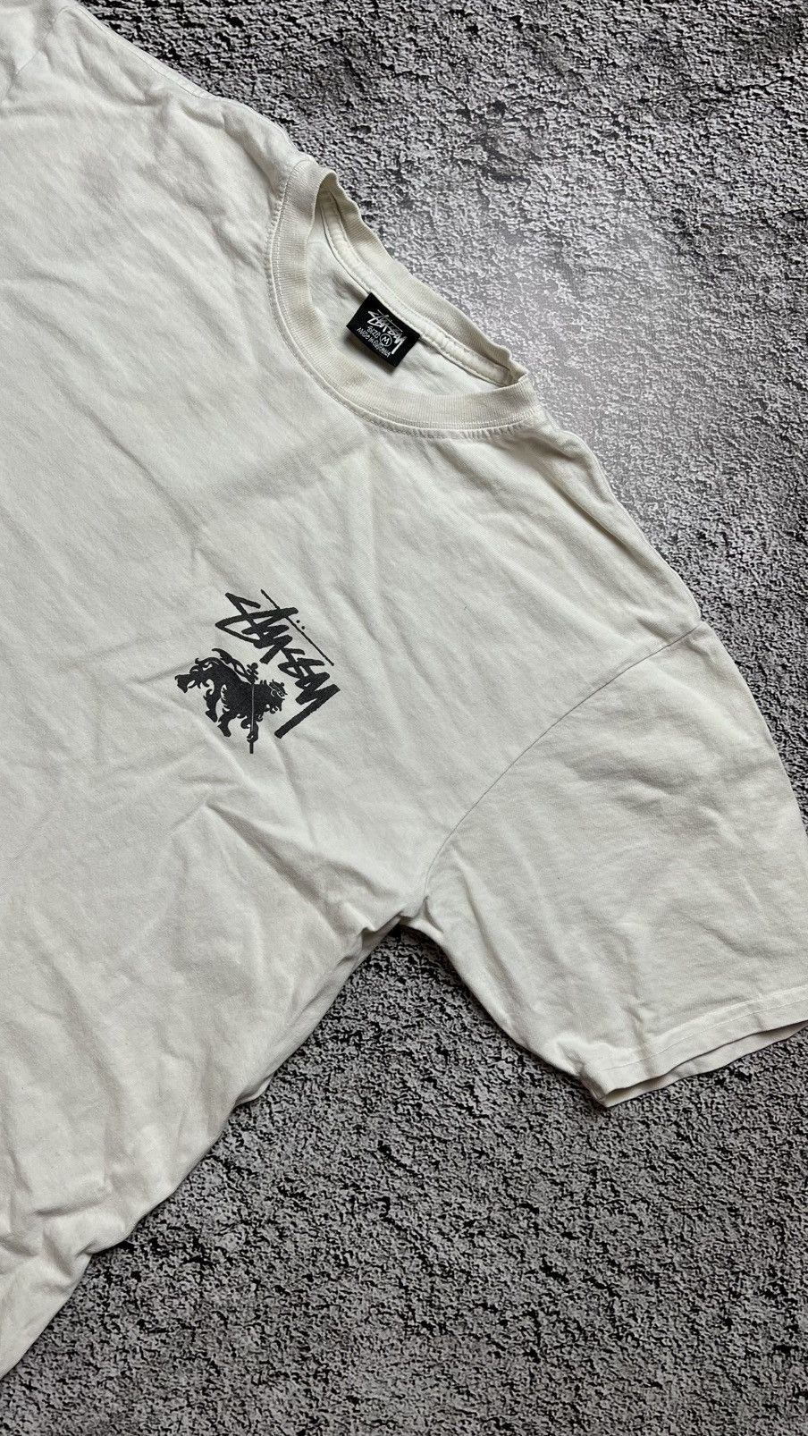 Stussy Stussy rasta lion vintage tee Size US M / EU 48-50 / 2 - 3 Thumbnail