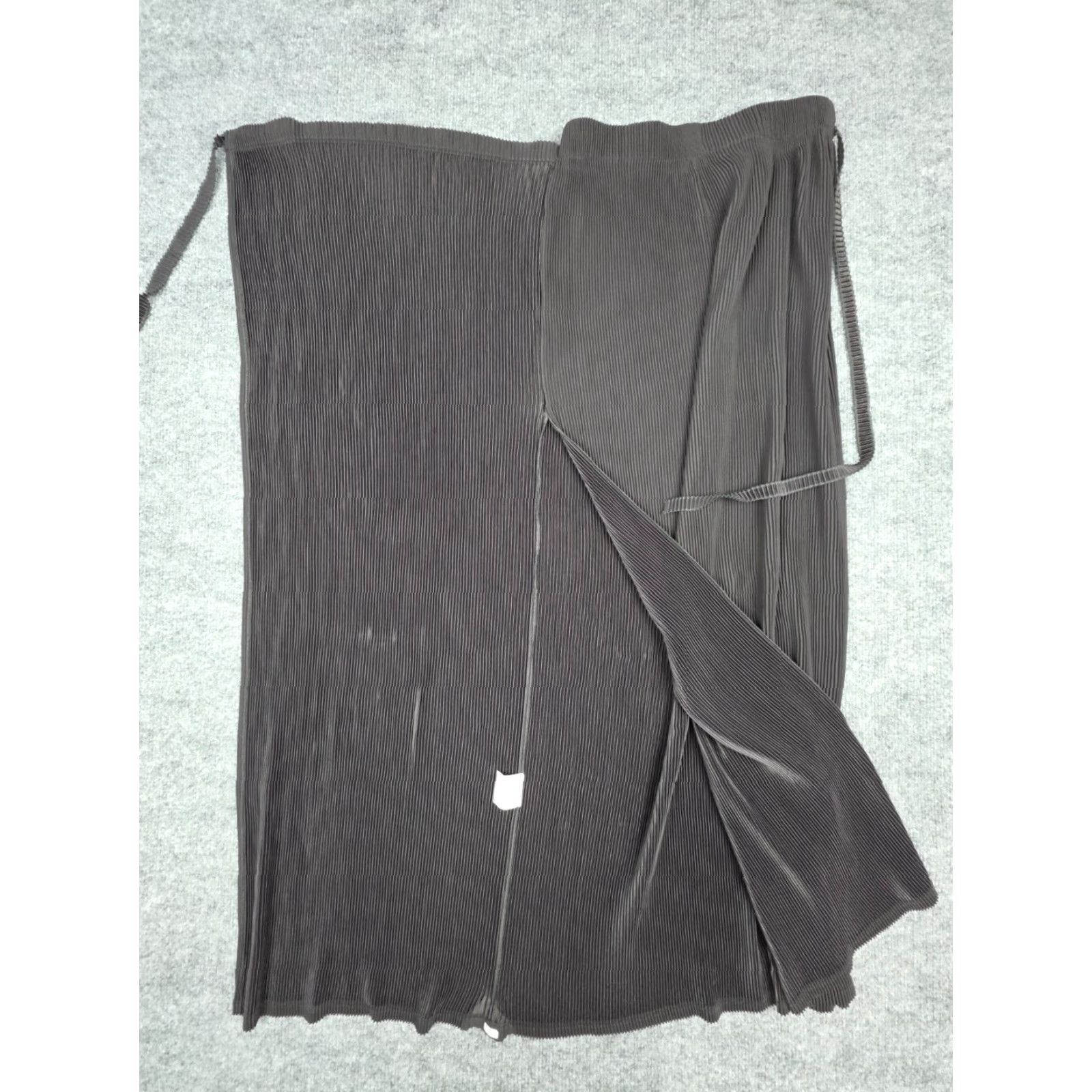 Vintage Babette San Francisco Crinkle Blouse & Skirt SET Medium Black Pleated Poly Womens 2 Piece Outfit/Set Size M / US 6-8 / IT 42-44 - 5 Thumbnail