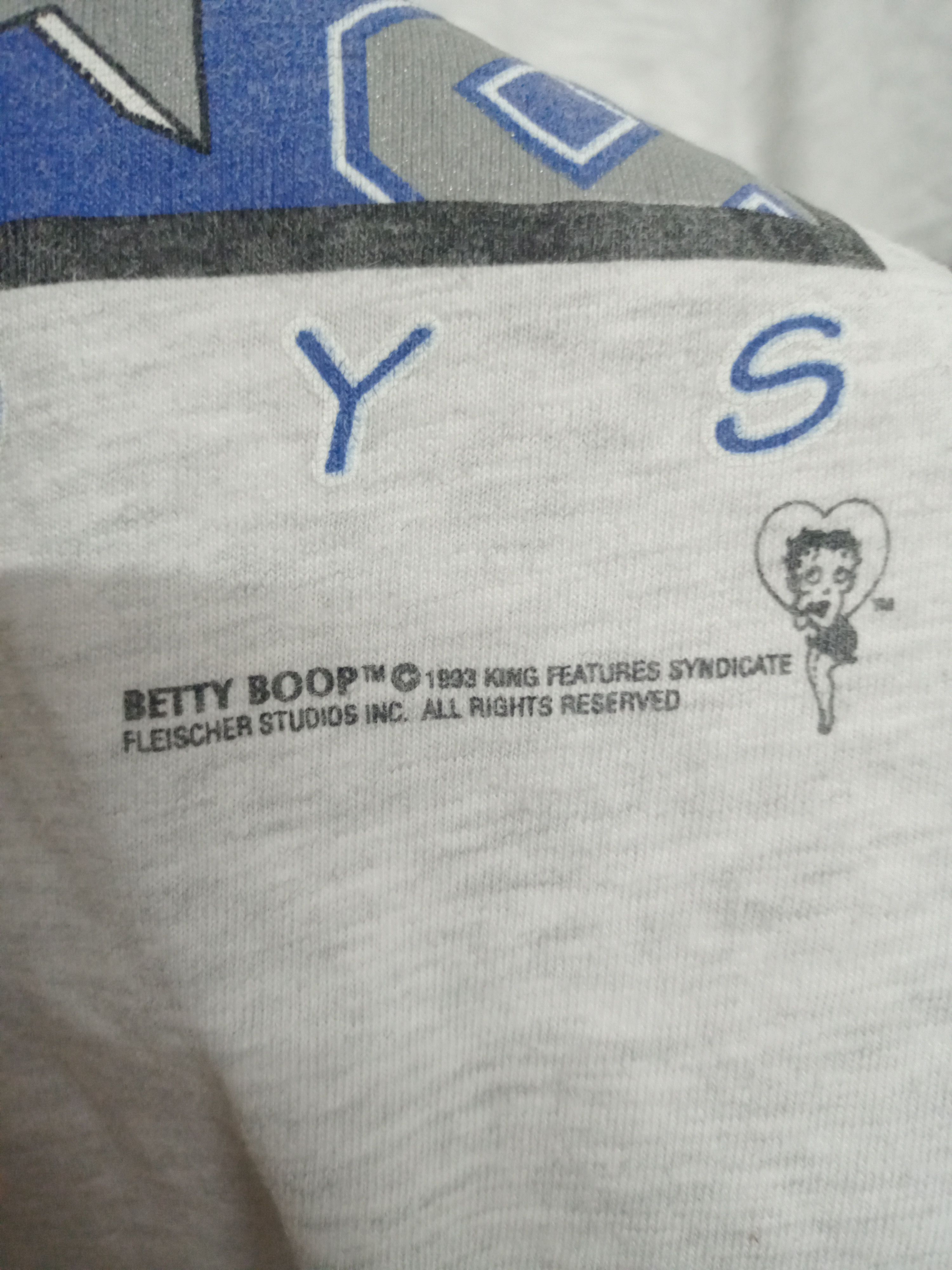 Vintage Vintage 1993 Betty Boop Cowboys Tee Size US M / EU 48-50 / 2 - 4 Thumbnail