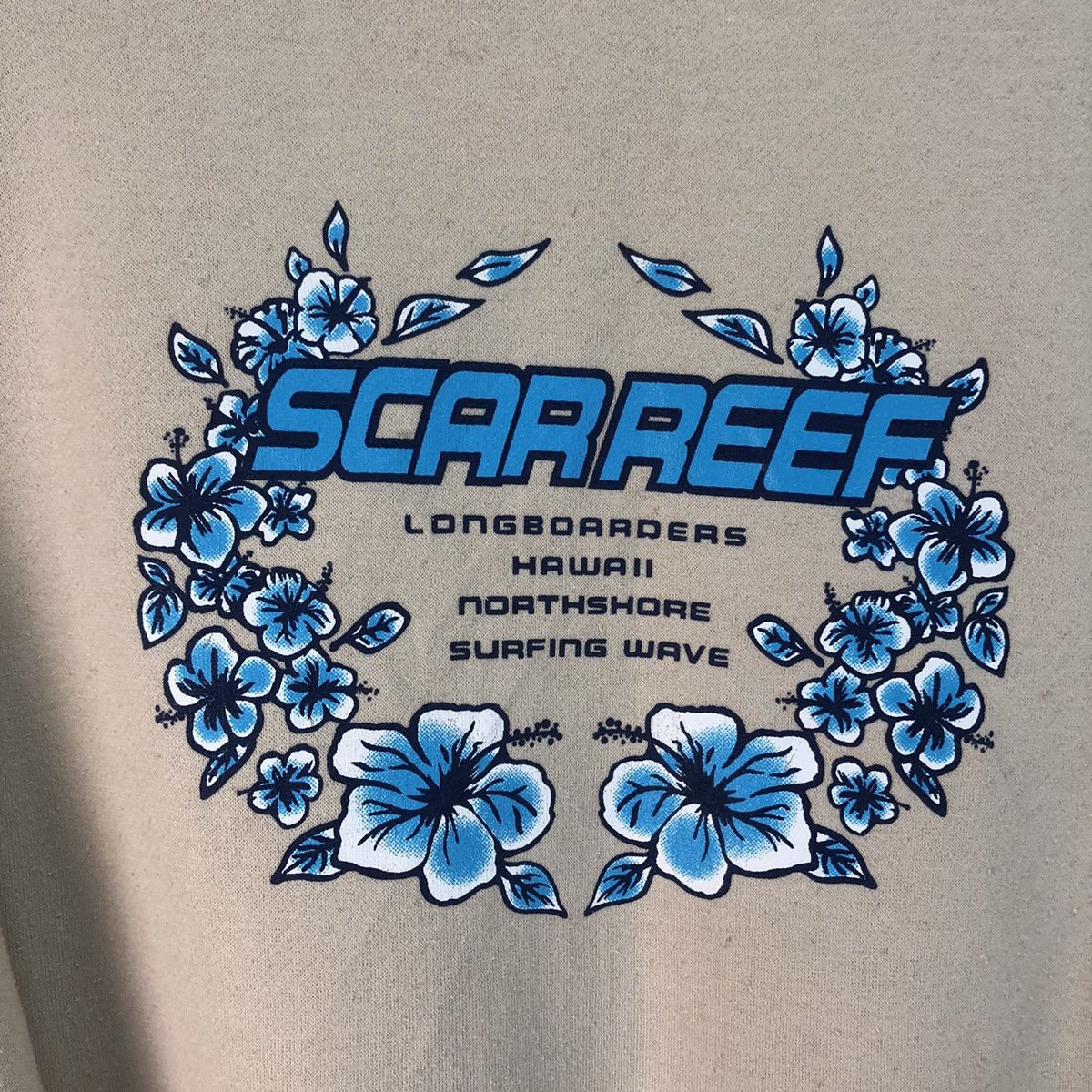 Japanese Brand × Vintage Vintage Scar Reef Surf Style Sweatshirt Size US L / EU 52-54 / 3 - 4 Thumbnail