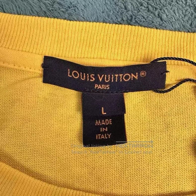 Louis Vuitton Louis Vuitton Co-branded Yayoi Kusama Solid Round Neck Cas Size US L / EU 52-54 / 3 - 3 Thumbnail
