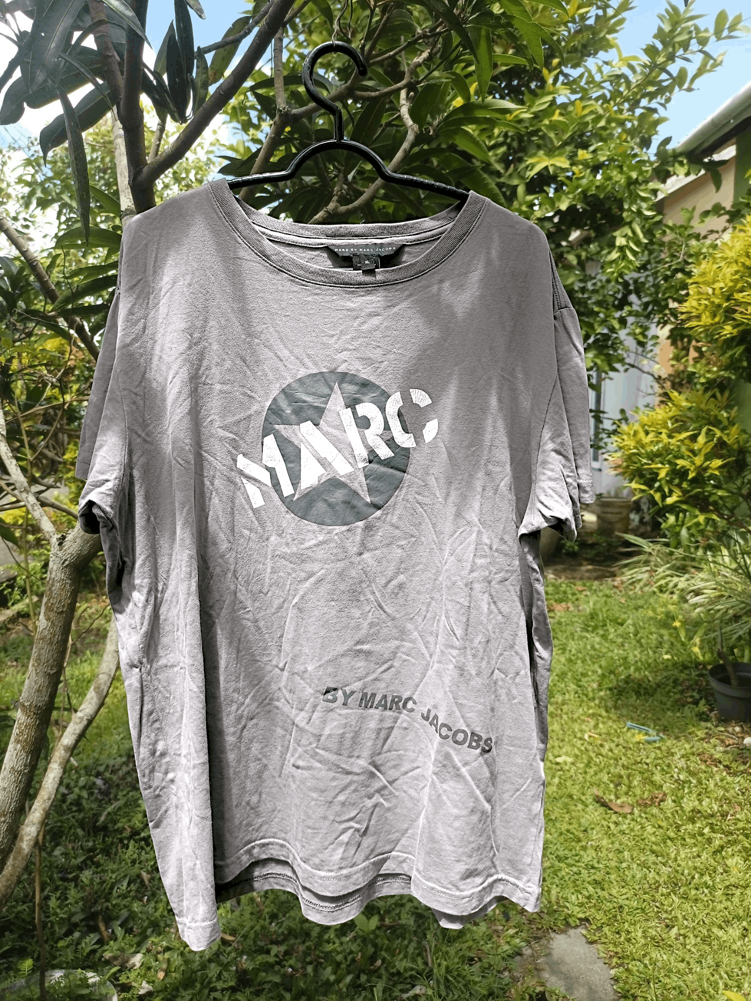 Marc Jacobs × Marc by Marc Jacobs × Vintage VTG Y2K Marc Jacobs Short Sleeve T-shirt Size US XL / EU 56 / 4 - 12 Thumbnail