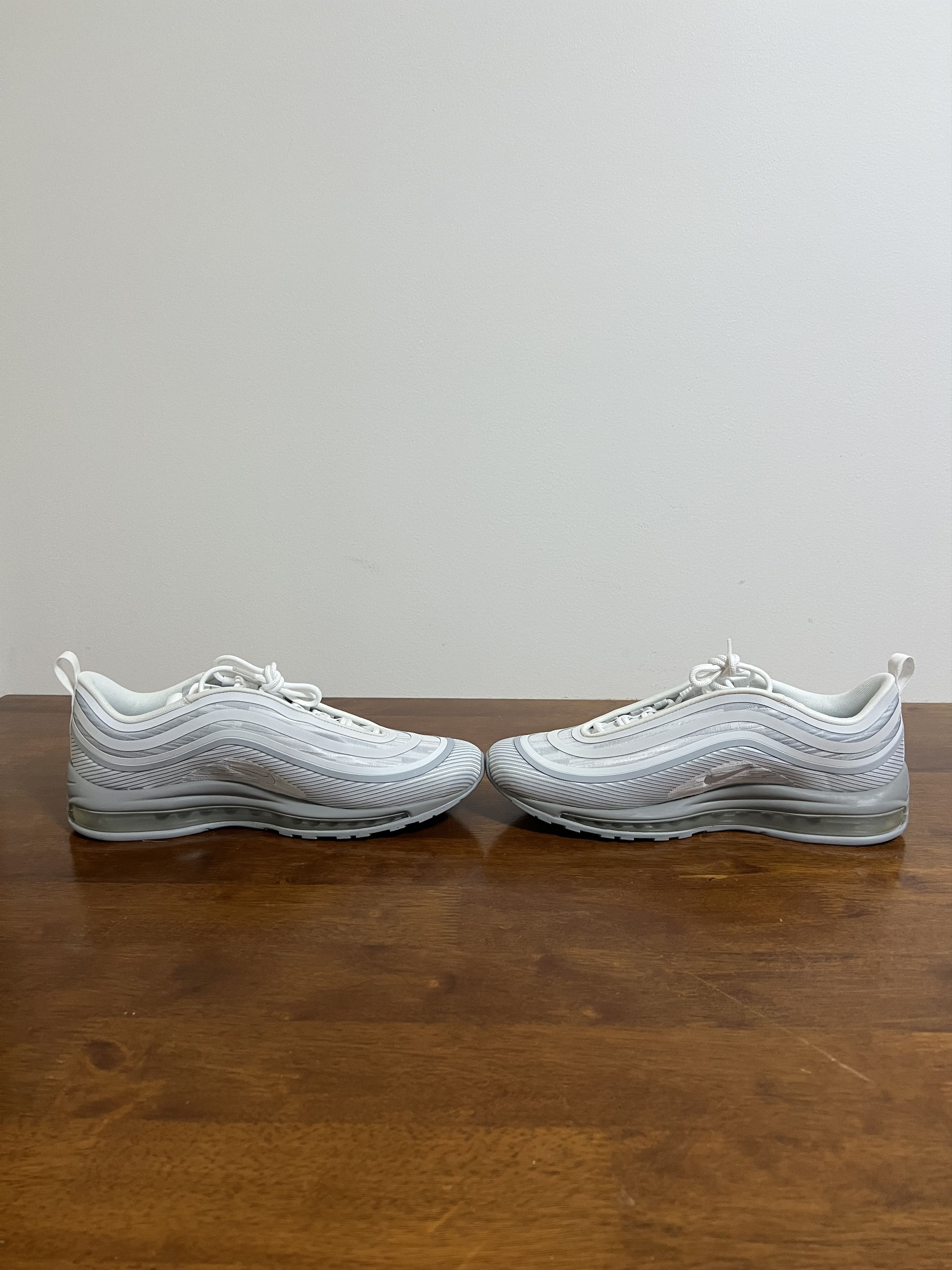 Nike 💚 2018 Nike Air Max 97 UL '17 Pure Platinum 3M US 11 NEW Size US 11 / EU 44 - 3 Thumbnail