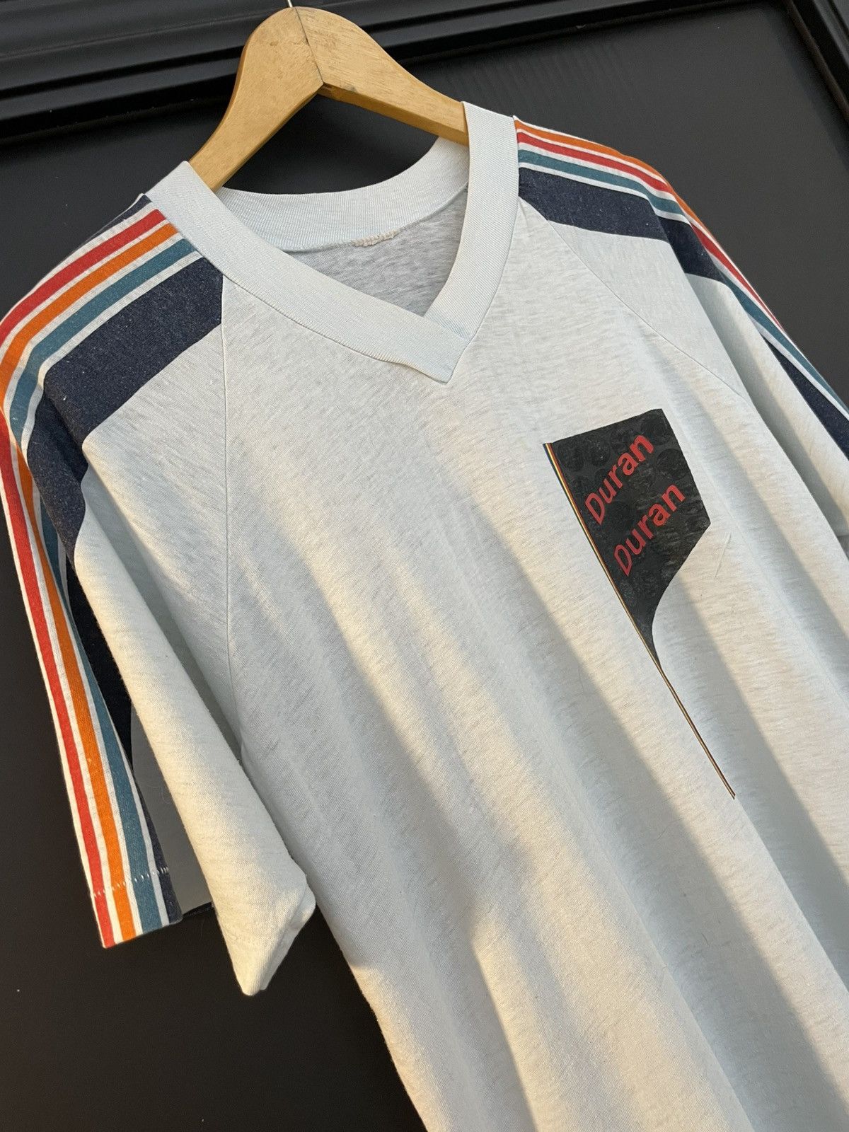 Band Tees × Vintage Very rare 80s DURAN DURAN new wave pop band tee shirt size L Size US S / EU 44-46 / 1 - 2 Thumbnail