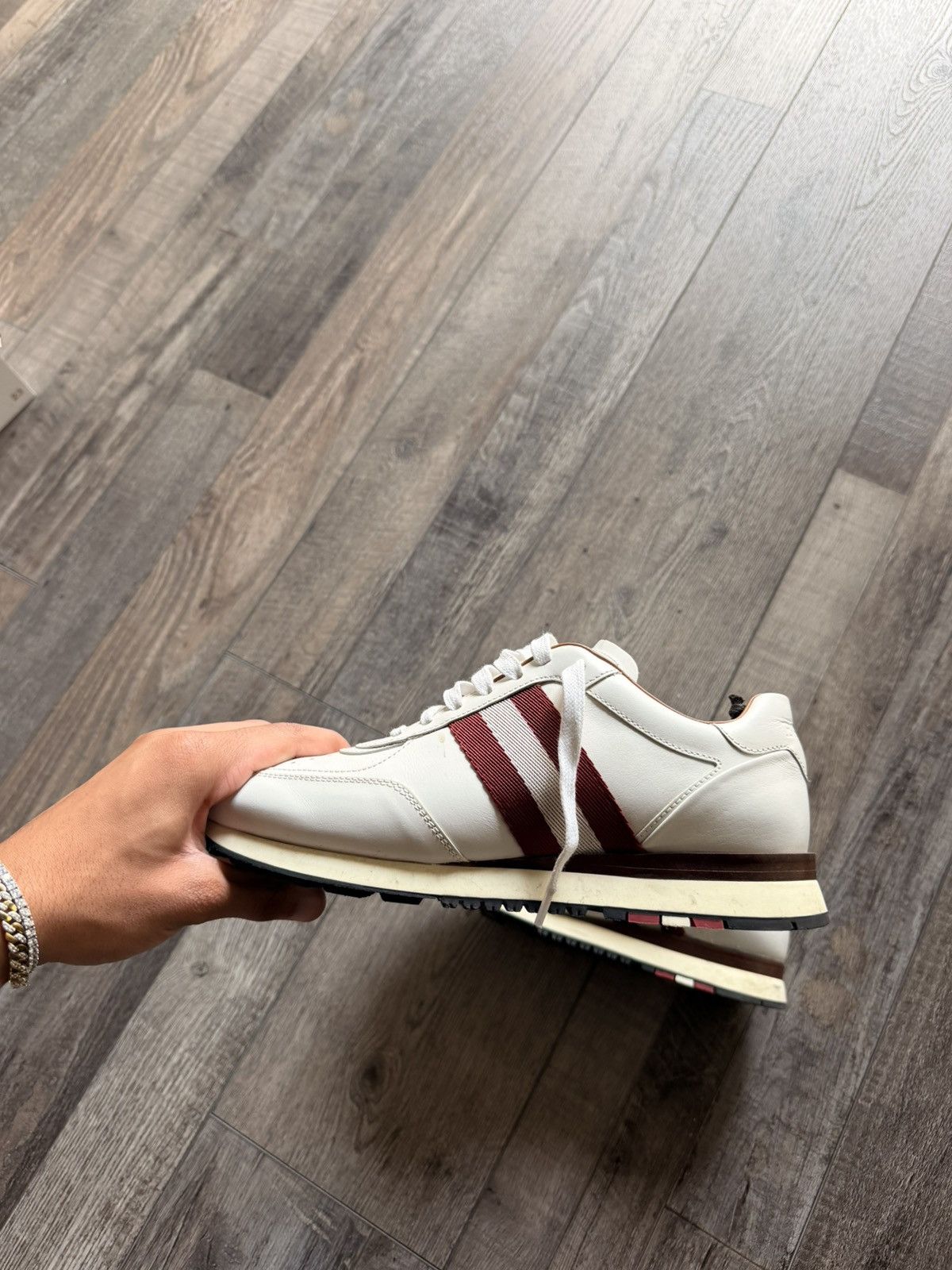 Bally Bally low top luxury sneakers Size US 8 / IT 38 - 2 Thumbnail