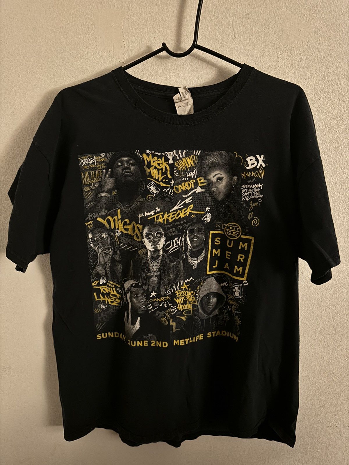 VTG HOT97 2004 Summer Jam t-shirt Large y2k 93.7 dmx 50 Cent