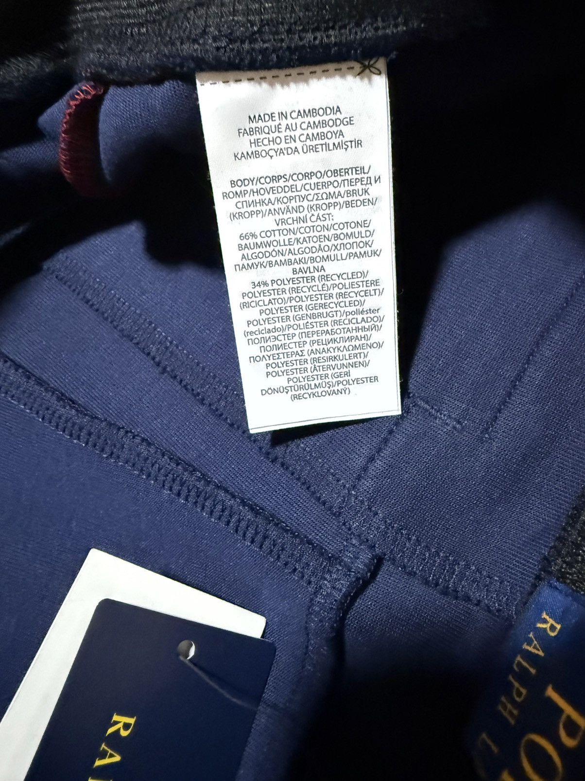 Polo Ralph Lauren Polo Ralph Lauren Team USA Navy Fleece Shorts Size Large Size US 34 / EU 50 - 5 Thumbnail