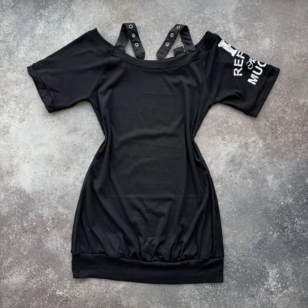 20471120 Opium Y2K Sexy Gothic Mini Dress Size M / US 6-8 / IT 42-44 - 7 Thumbnail