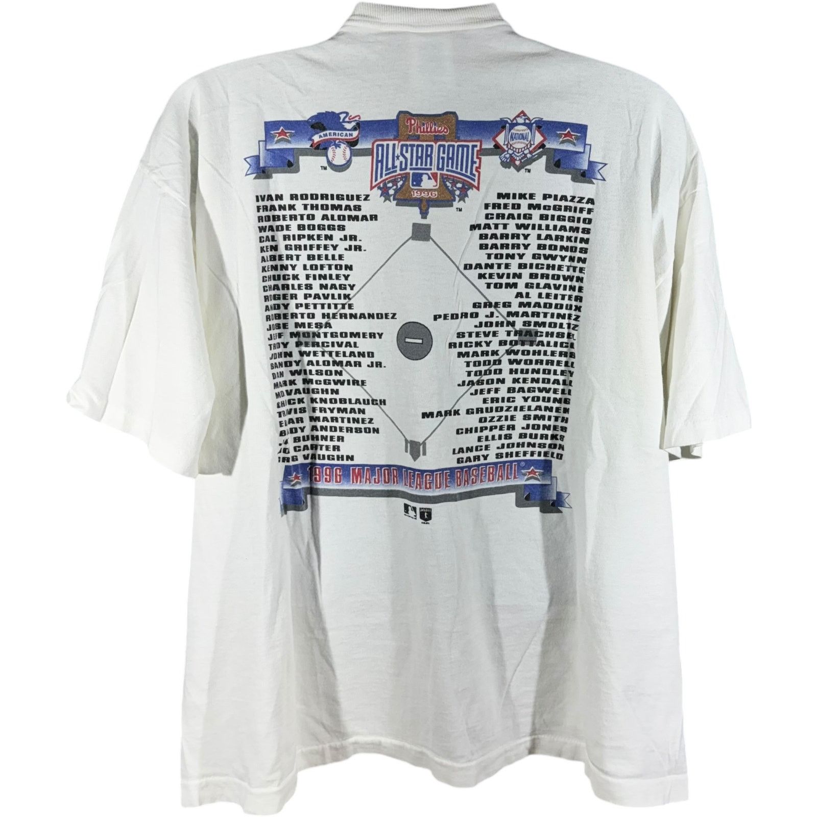 Pro Player Vintage Pro Player MLB All Star Game Caricature Tee 1996 Size US XXL / EU 58 / 5 - 5 Thumbnail