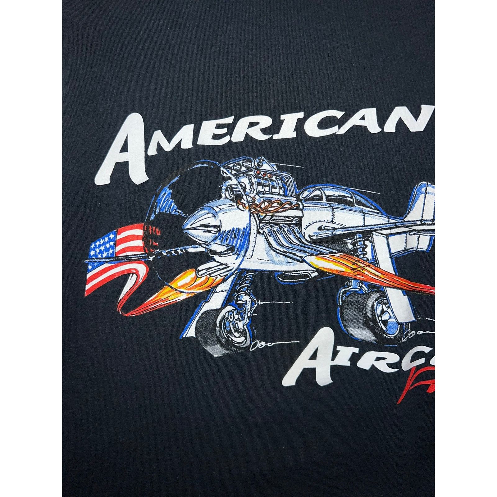 Gildan Vintage Airplane Shirt American Aircraft Products Graphic XL Size US XL / EU 56 / 4 - 6 Thumbnail