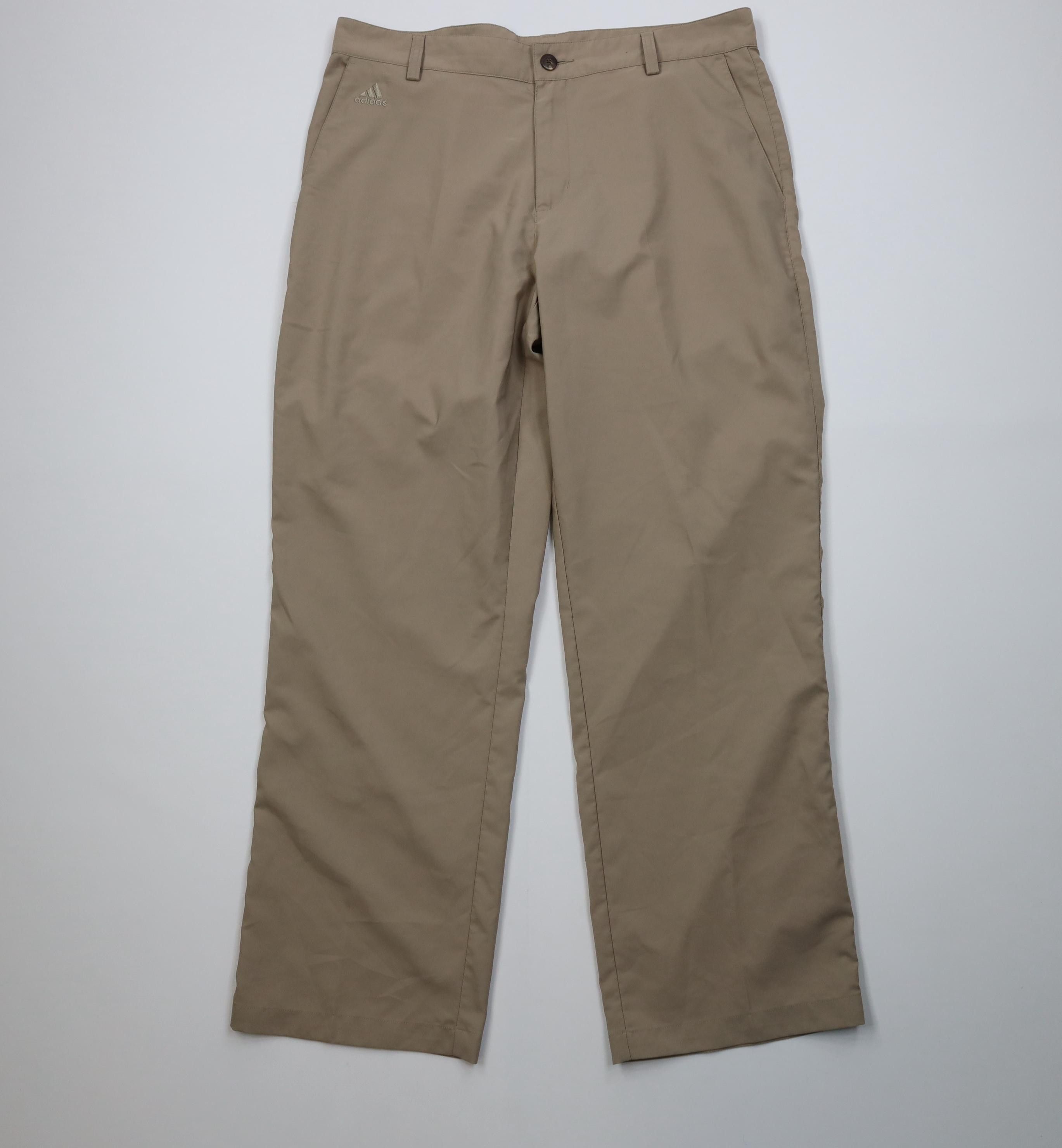 Adidas Vintage Y2K Adidas Golf Knit Wide Leg Golfing Chino Pants Size US 34 / EU 50 - 1 Thumbnail