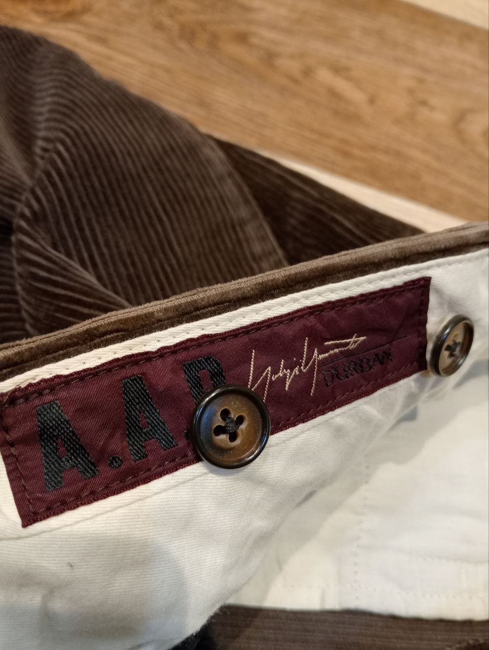 Yohji Yamamoto VINTAGE YOHJI YAMAMOTO AAR DURBAN BAGGY CORDUROY PANTS Size US 30 / EU 46 - 7 Thumbnail